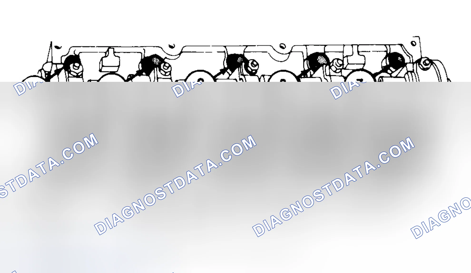 Scheme 7: Typical Cylinder Head Tightening or Loosening Sequence