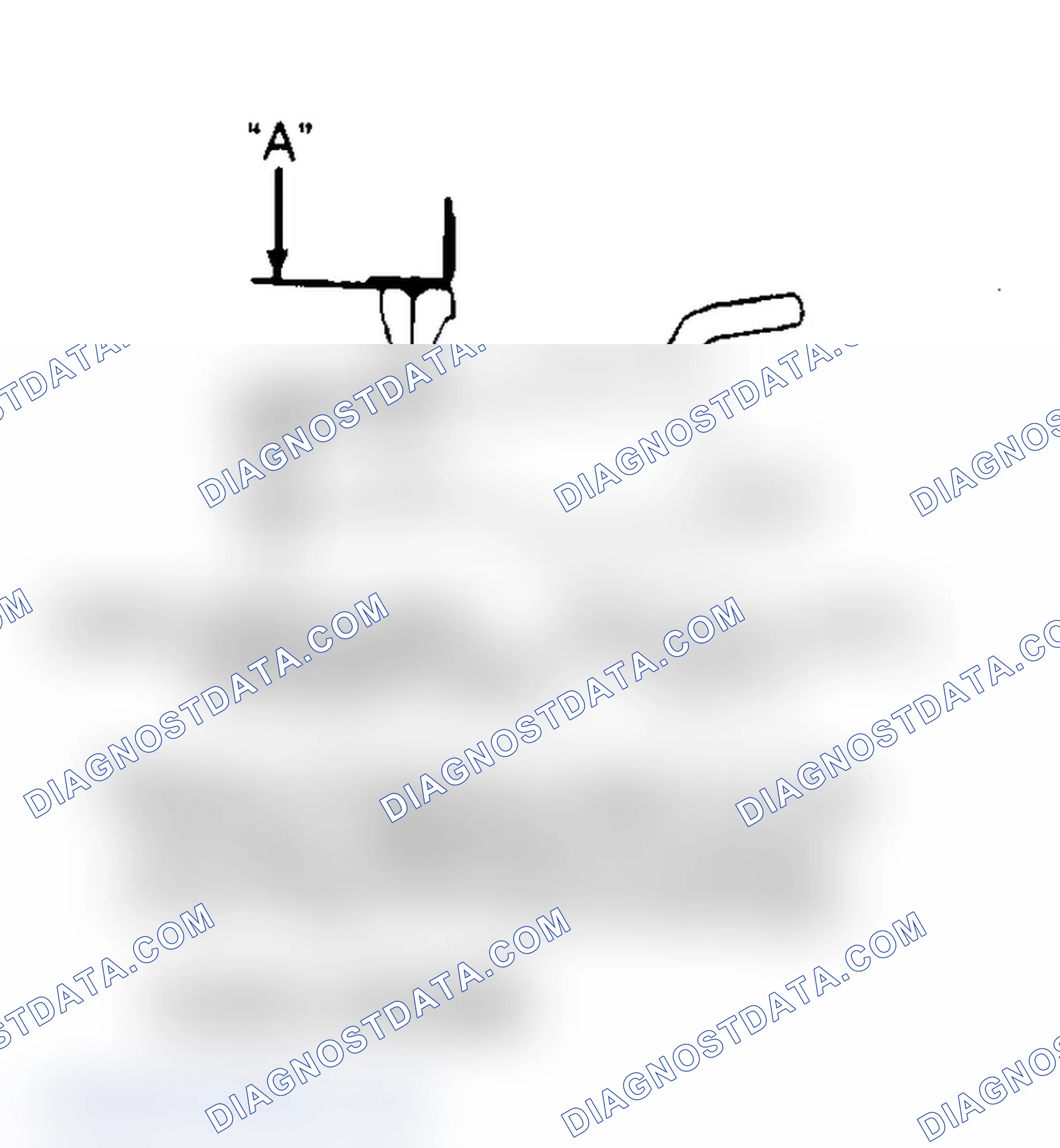 Scheme 12: Measuring Front Axle Gap - Explorer (2WD - Right & Left) & Ranger (2WD - Left)