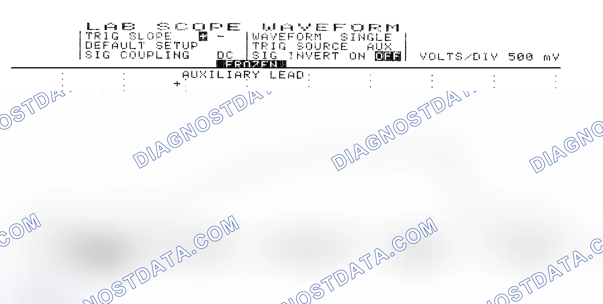 Scheme 14: Single Injector w/Excessive Current Flow - Current Pattern