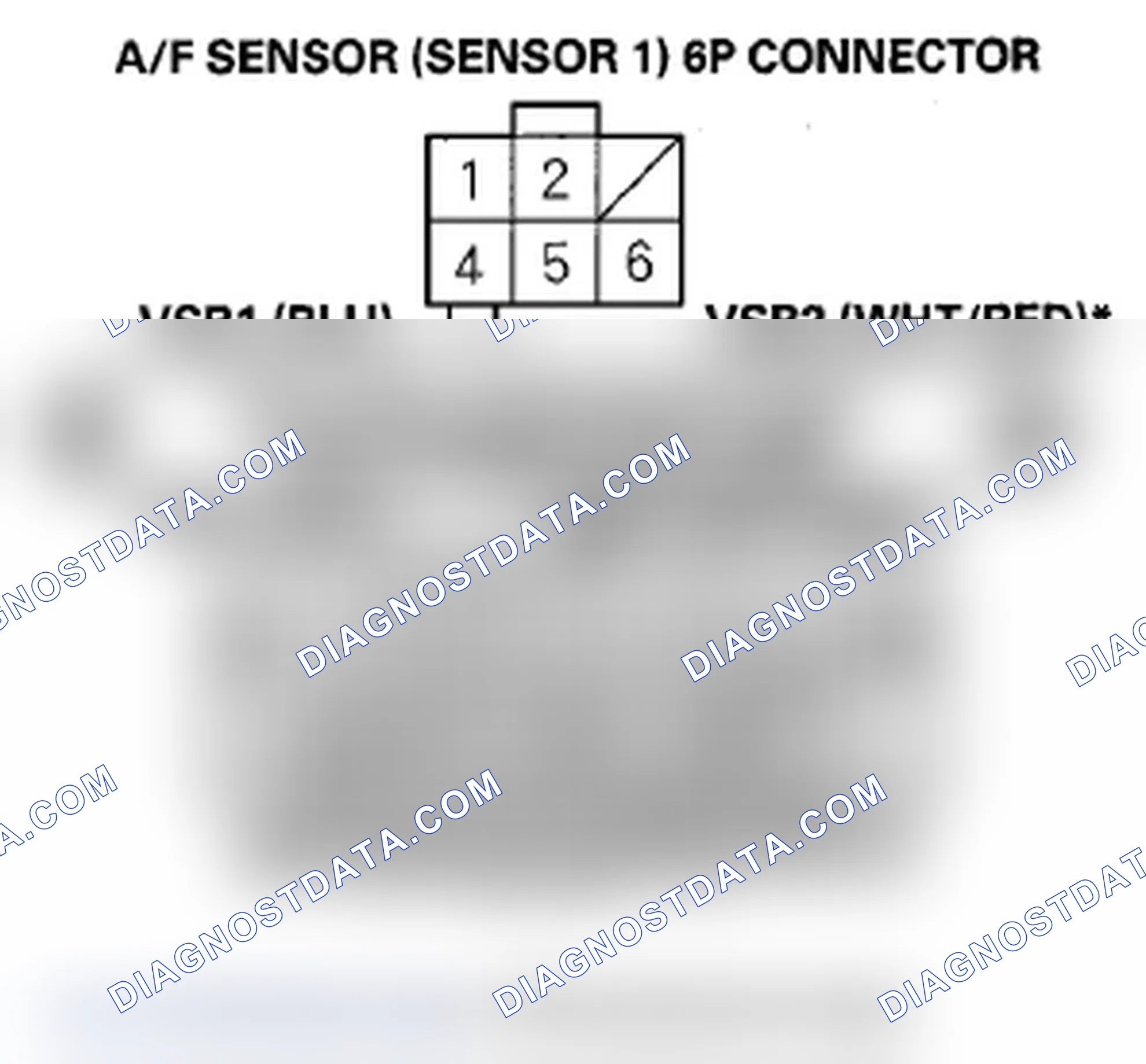 Scheme 124: DTC P2251: Rear A/F Sensor (Bank 1, Sensor 1) VS Circuit High Voltage; DTC P2254: Front A/F Sensor (
