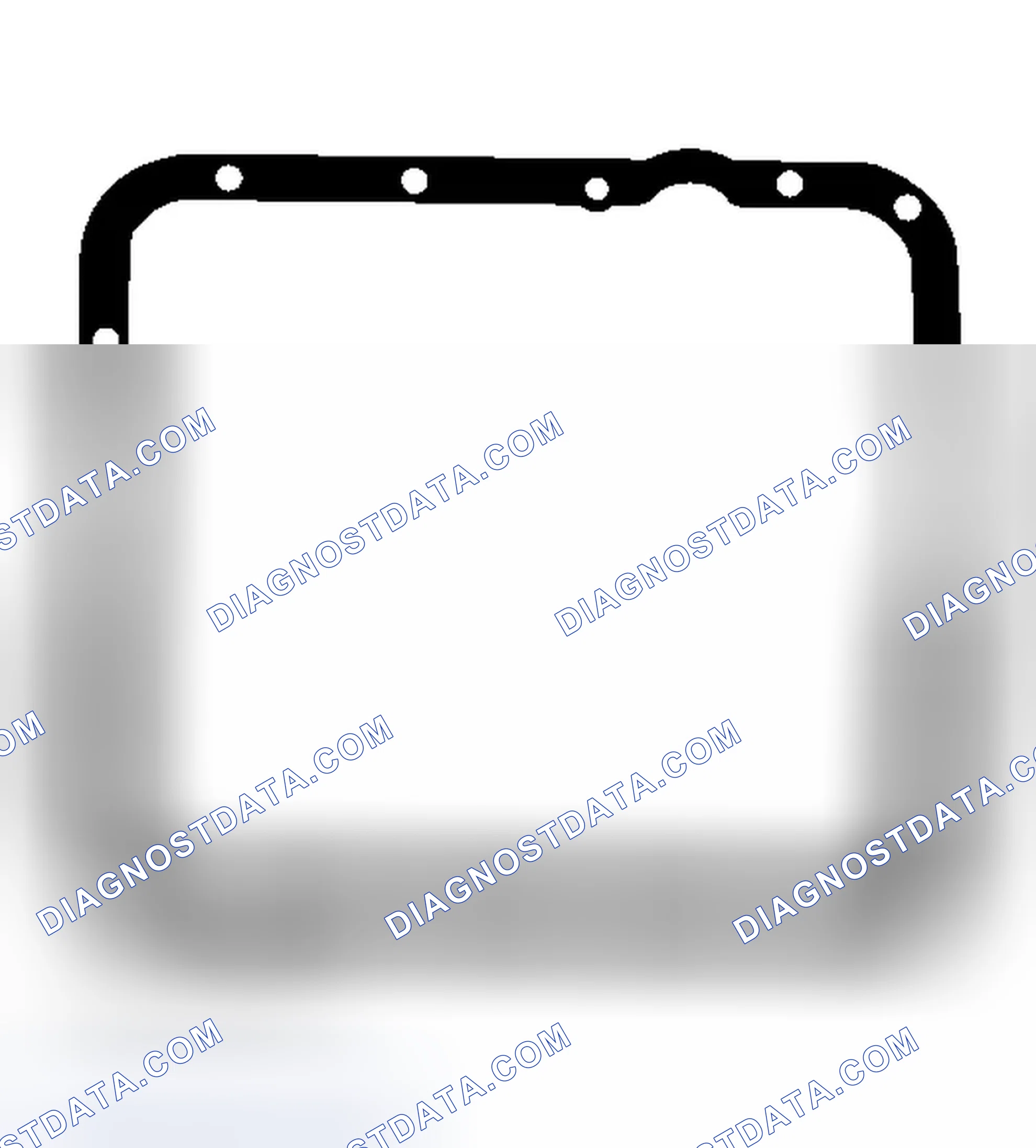 Scheme 140: OIL PAN GASKET