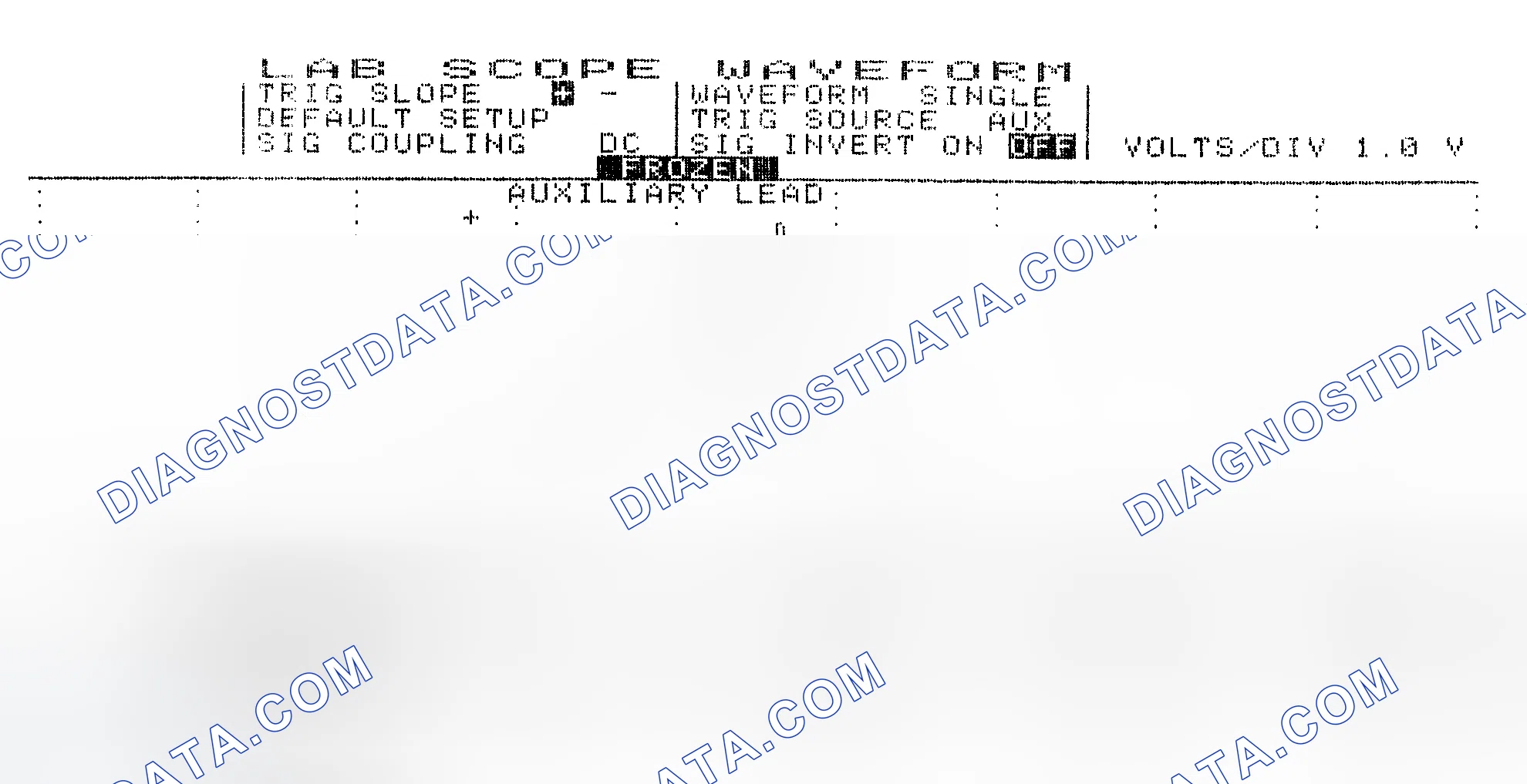 Scheme 19: Single Injector w/Excessive Current Flow - Current Pattern