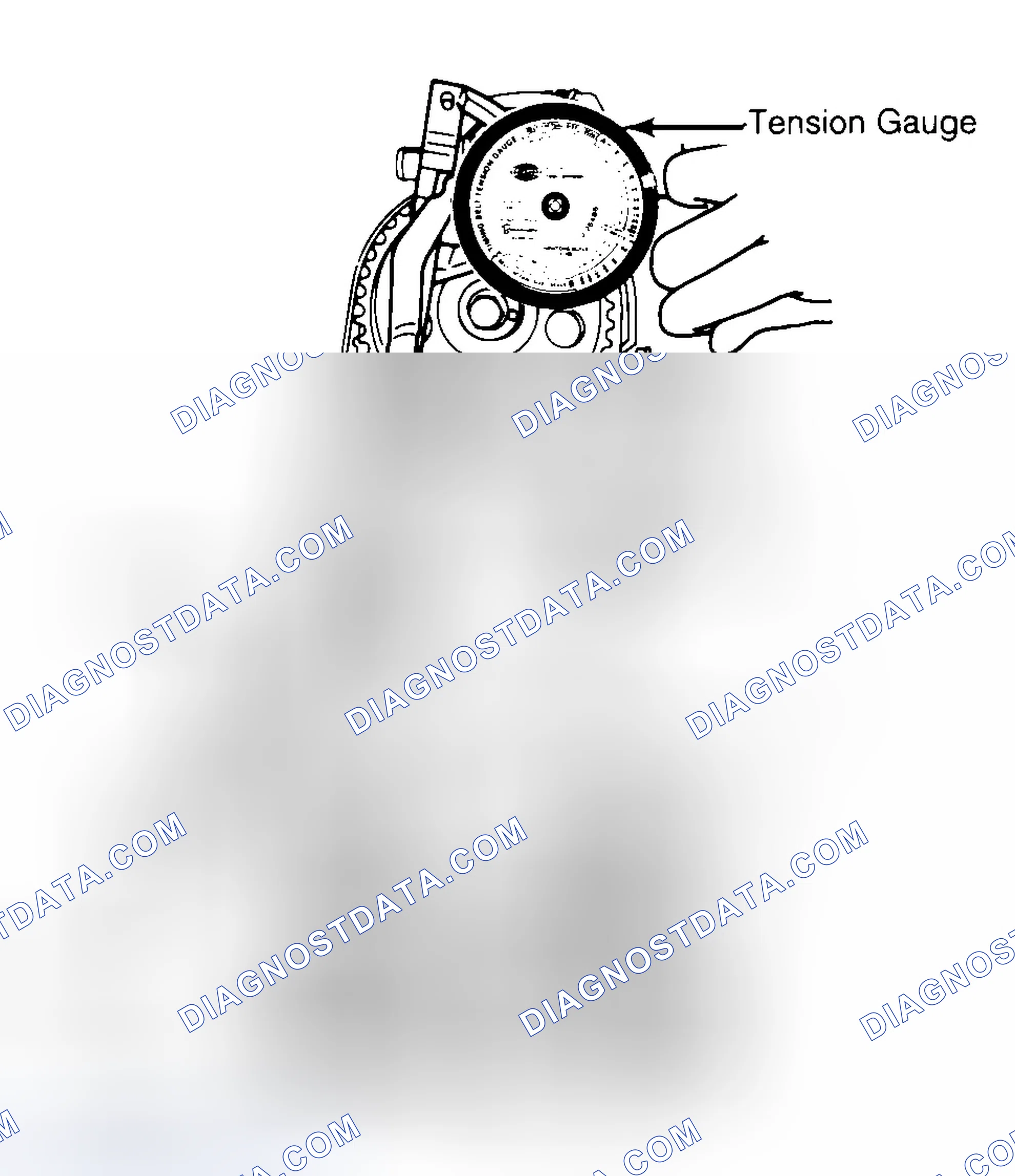Scheme 3: Adjusting Typical Timing Belt Tension
