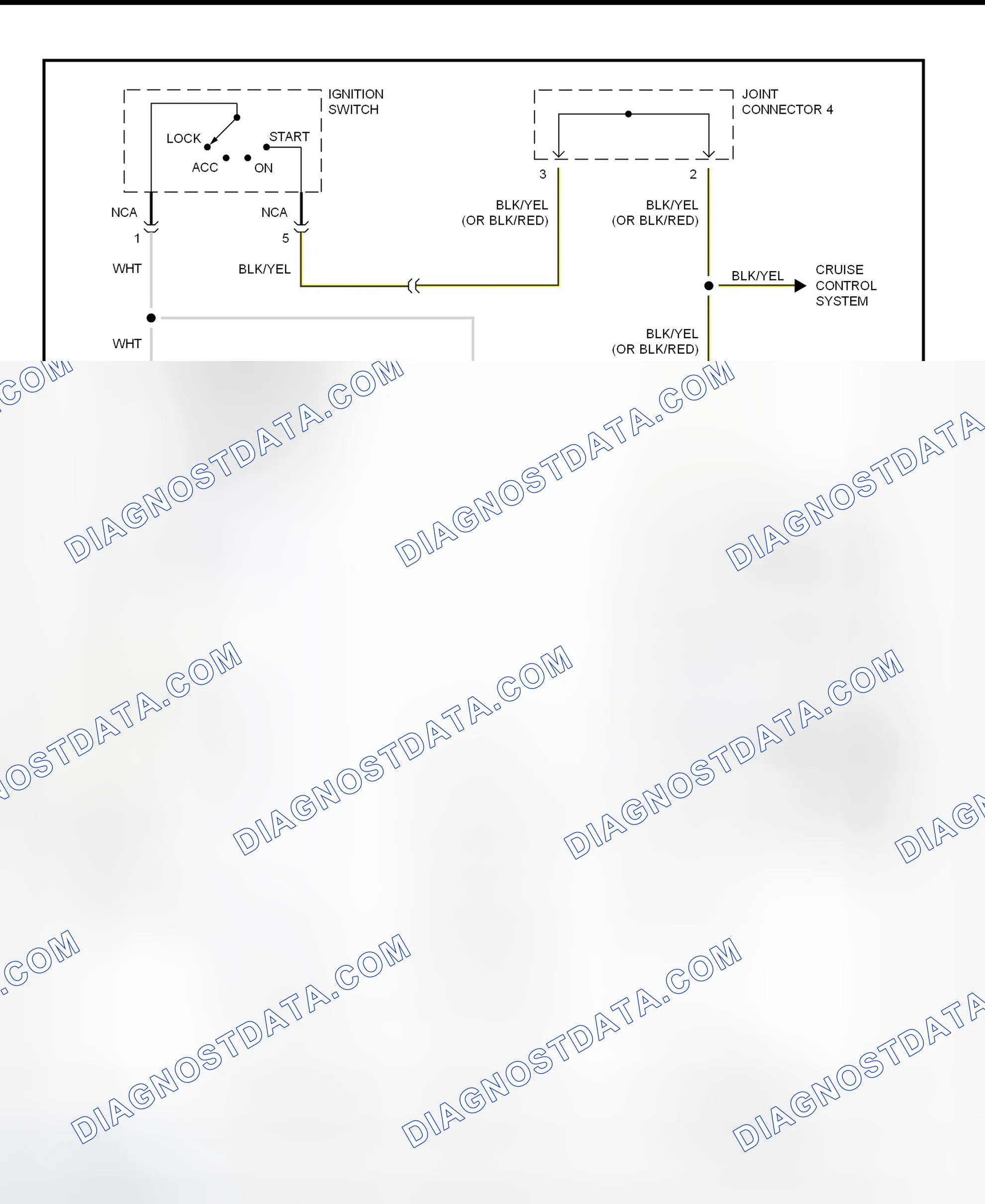 Scheme 11: Starting System Wiring Diagram (Montero Sport - A/T)