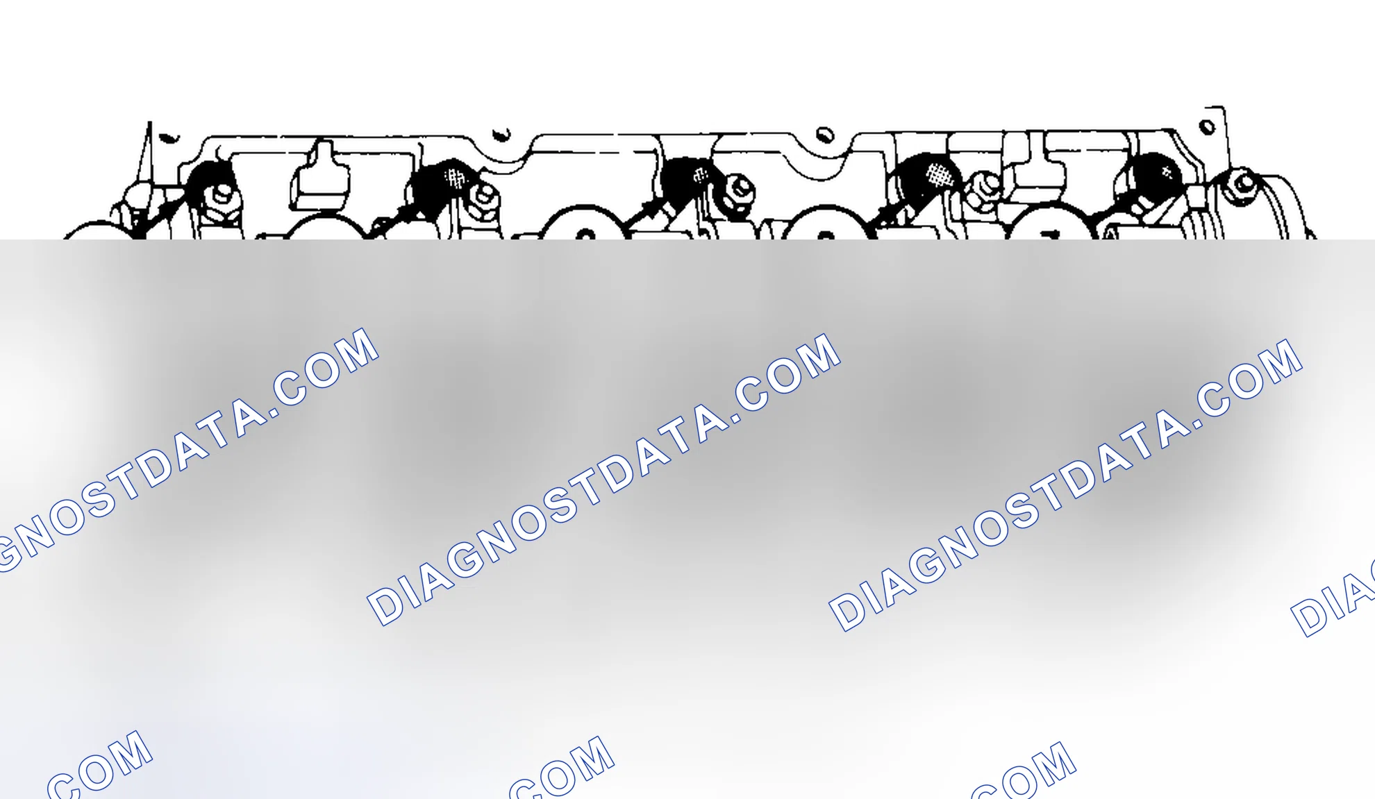 Scheme 7: Typical Cylinder Head Tightening or Loosening Sequence