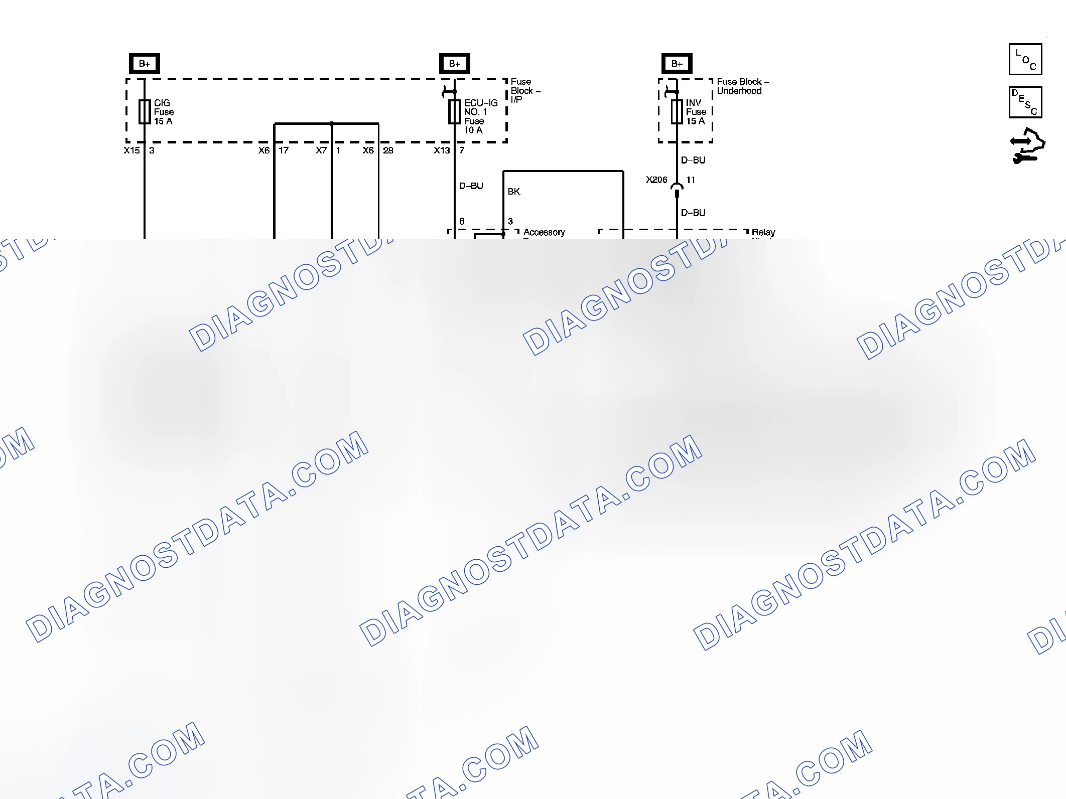 Scheme 15: Cigar Lighter/Power Outlet Schematics