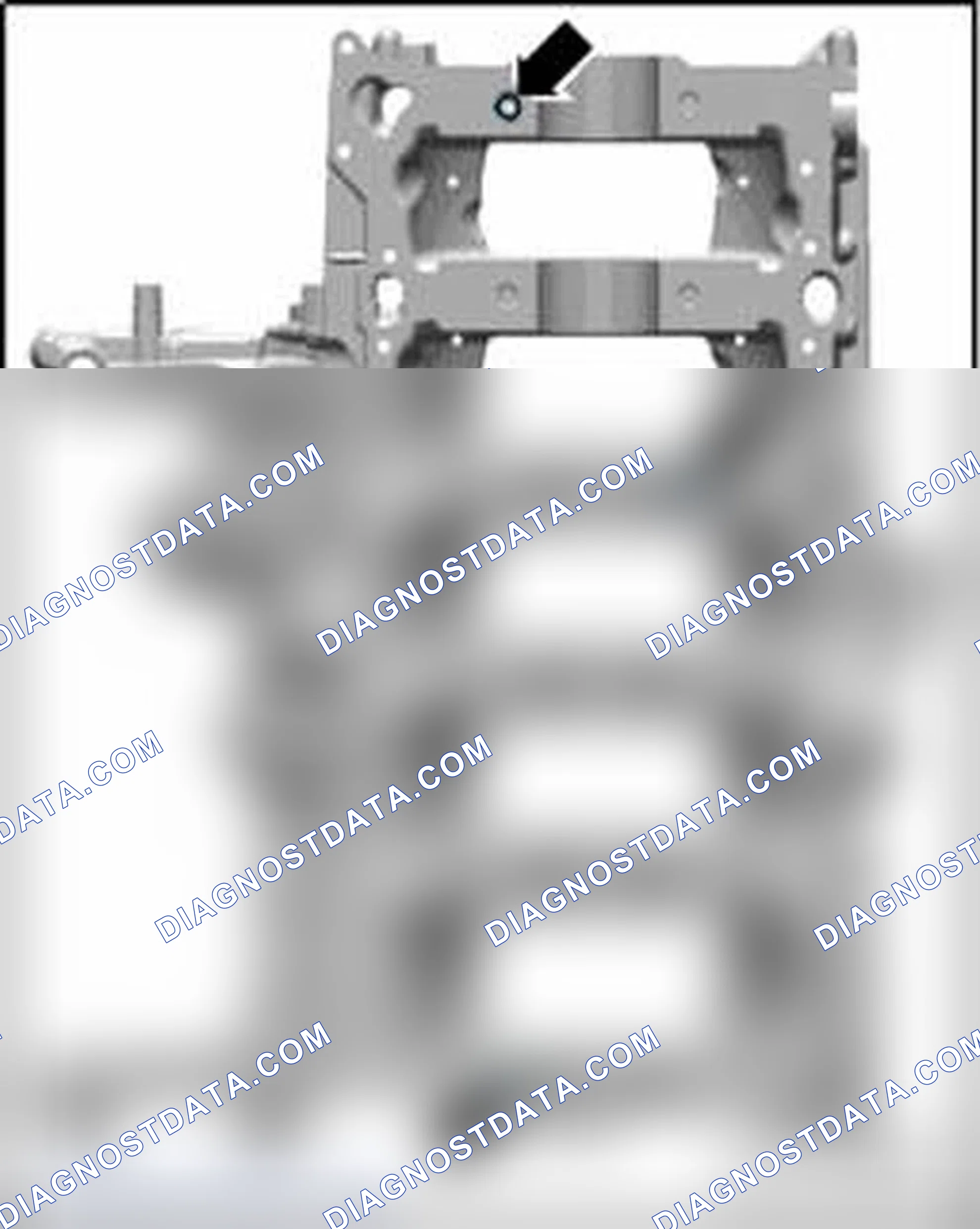 Scheme 200: Installation position of alignment bushings