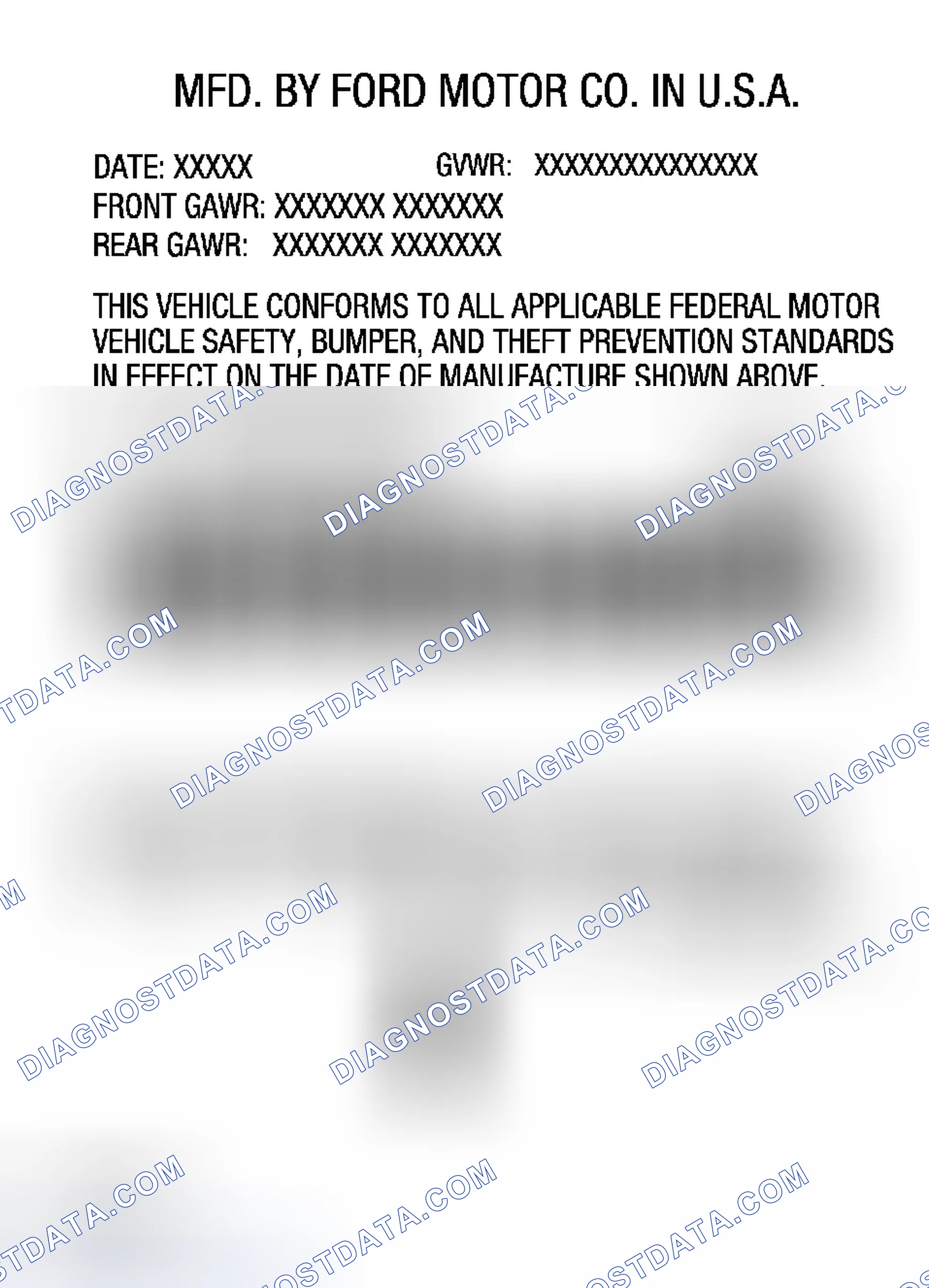 Scheme 27: Radio Codes - Ford Five Hundred, Mercury Montego