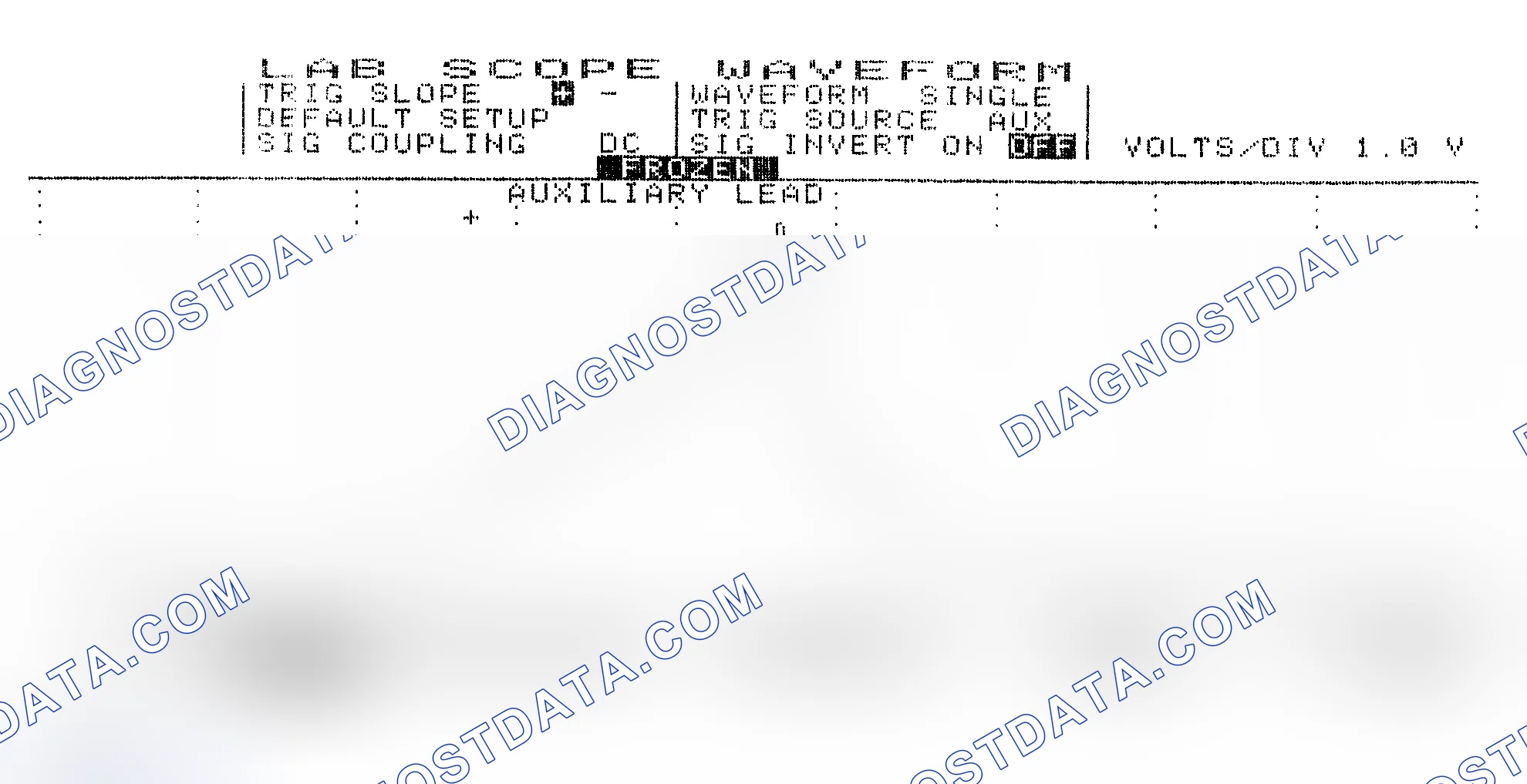 Scheme 19: Single Injector w/Excessive Current Flow - Current Pattern