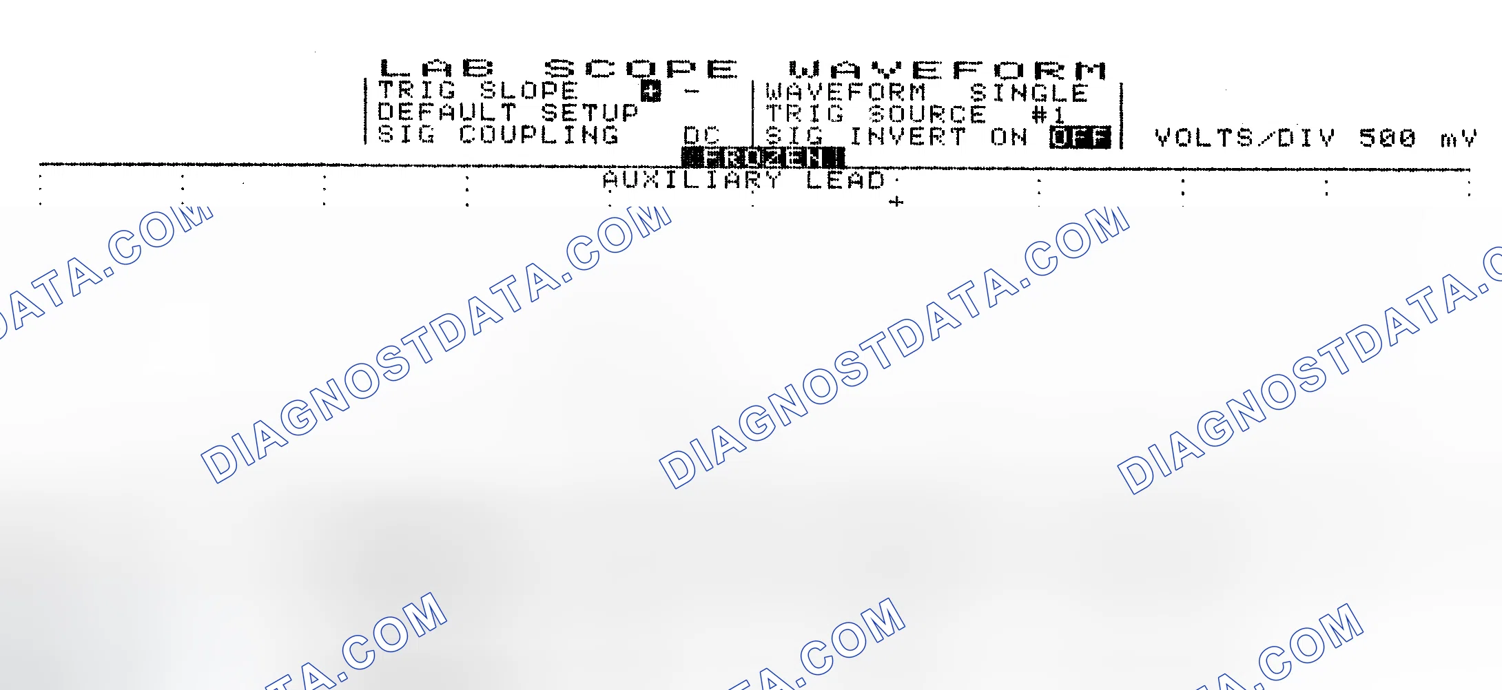 Scheme 10: Single Injector w/Excessive Current Flow - Current Pattern