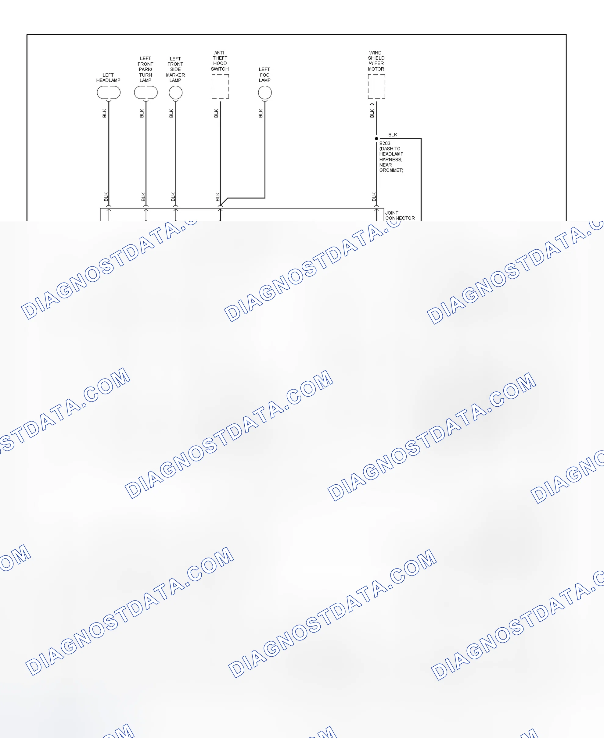 Scheme 3: Ground Distribution Wiring Diagram (1 Of 3)