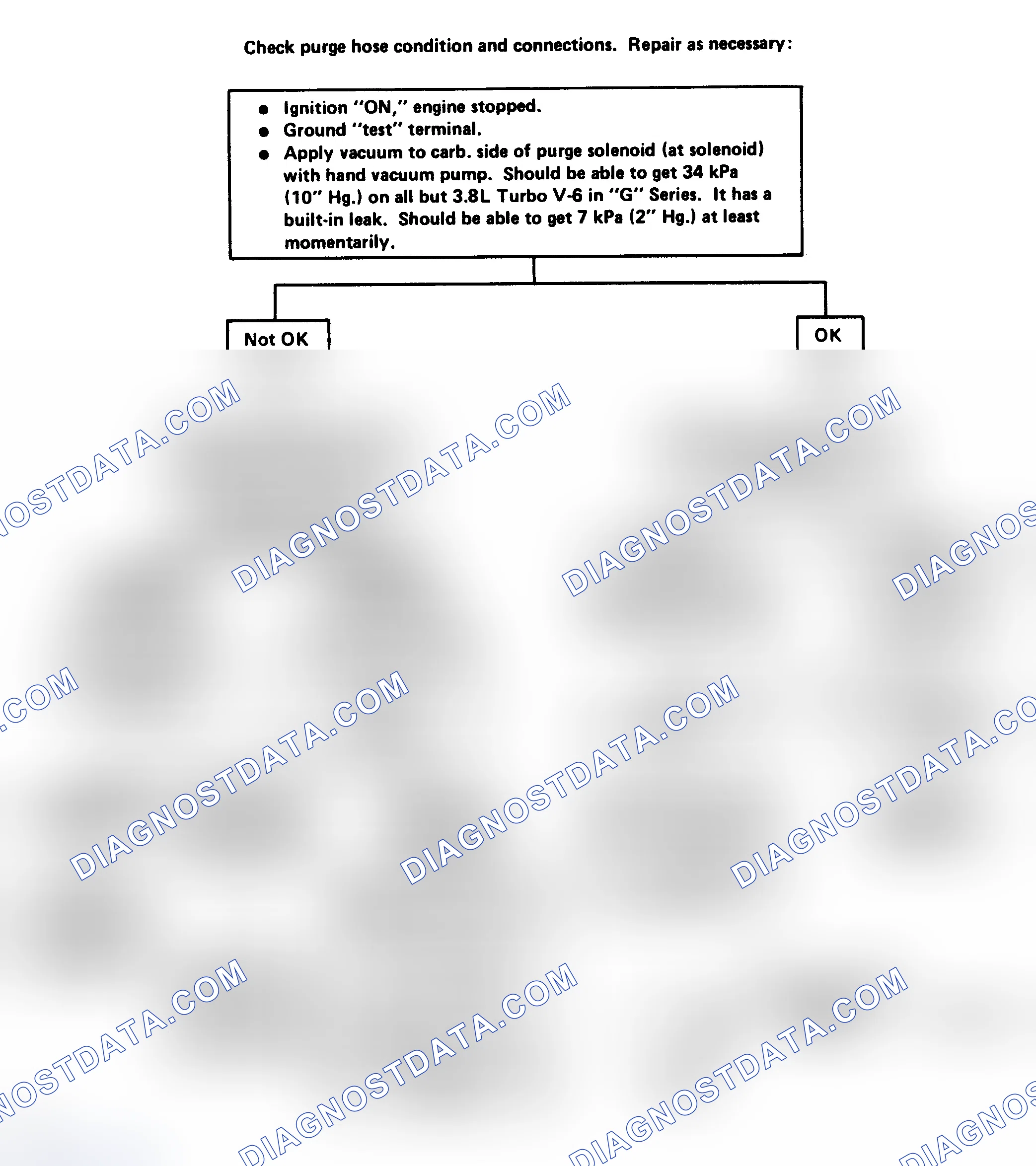 Scheme 210: Flow Chart - Canister Purge Valve Check