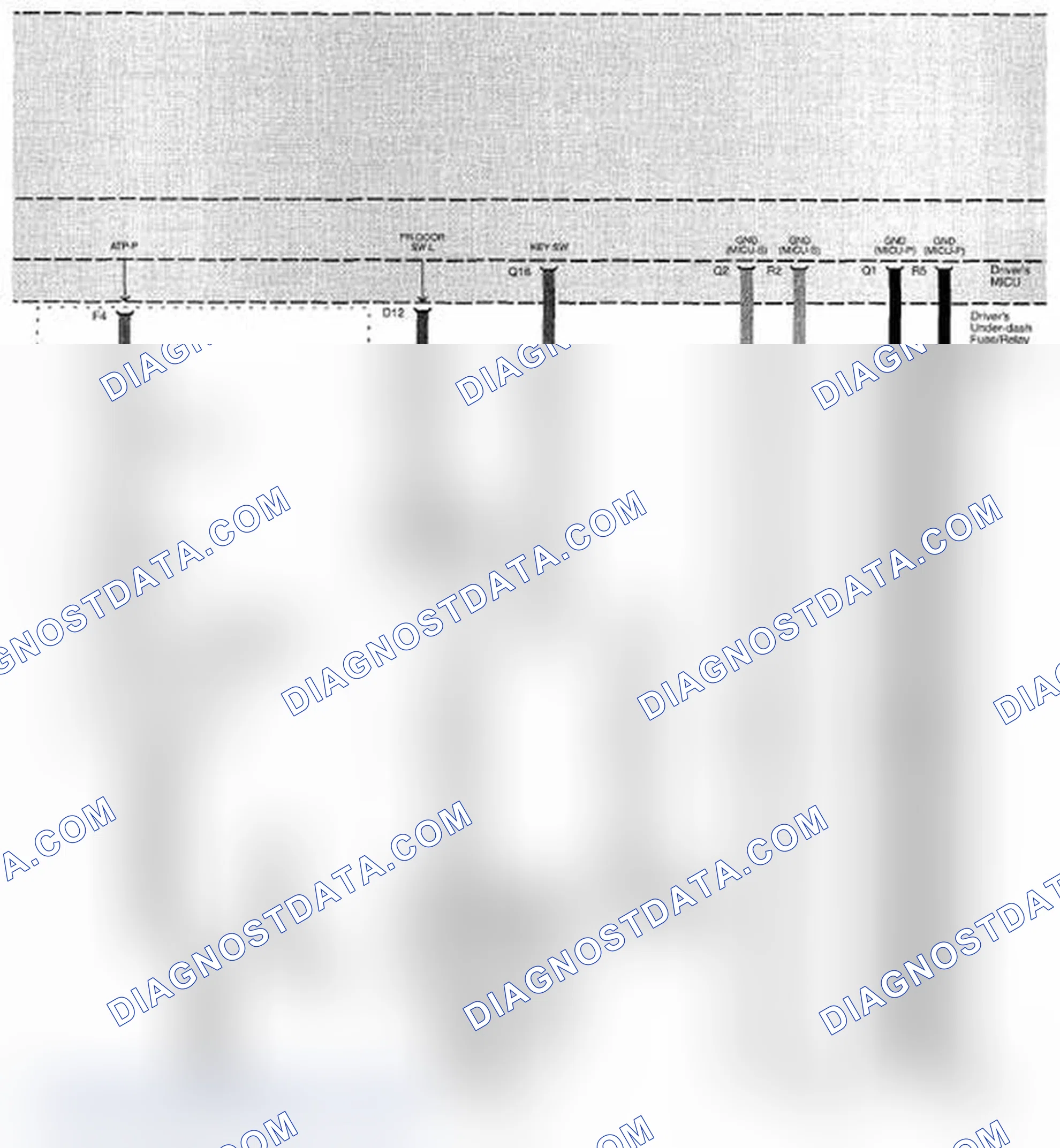 Scheme 397: Trunk Lid Opener Circuit Diagram (Page 134-1)