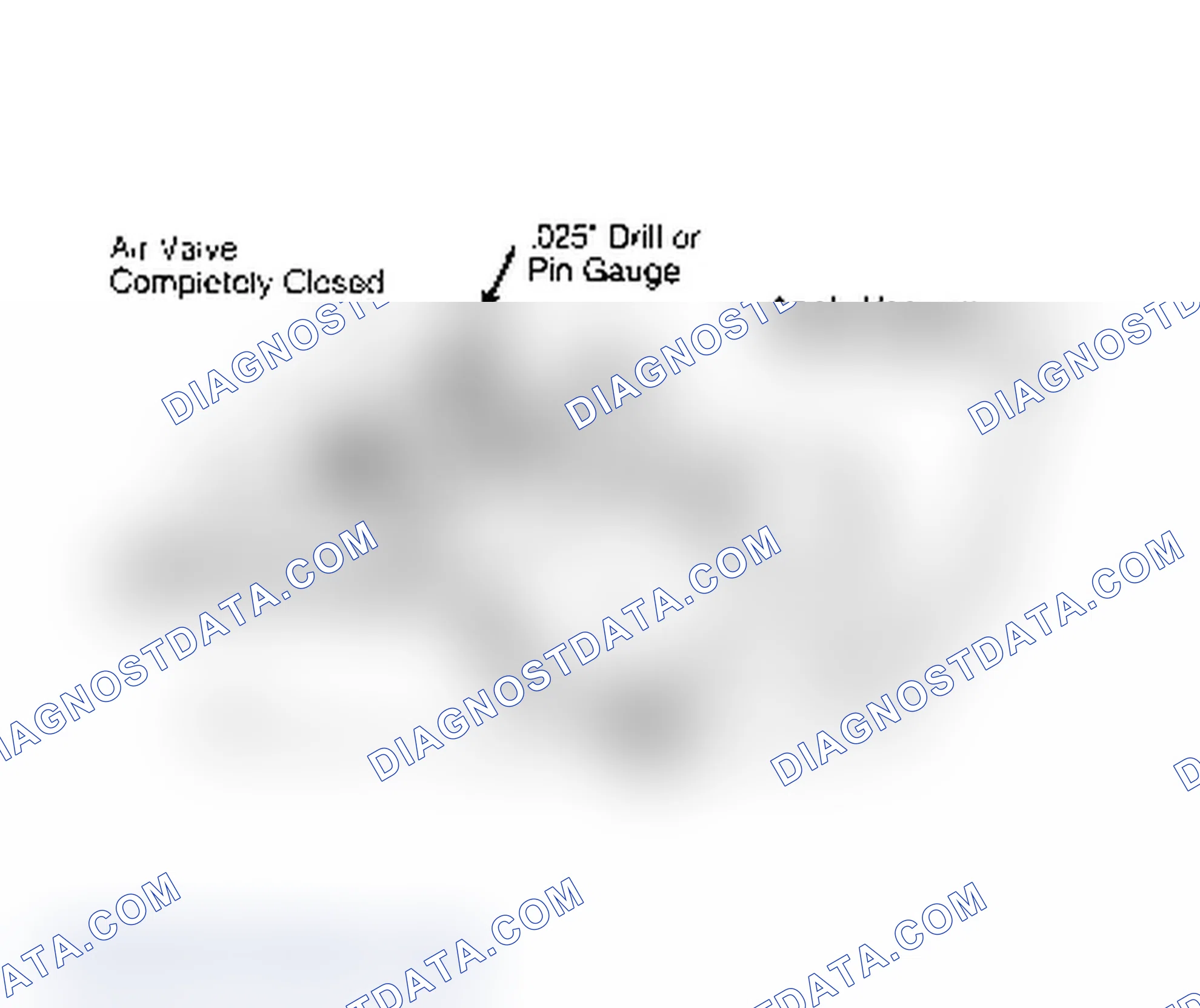 Scheme 41: Air Valve Rod Adjustment (Front)