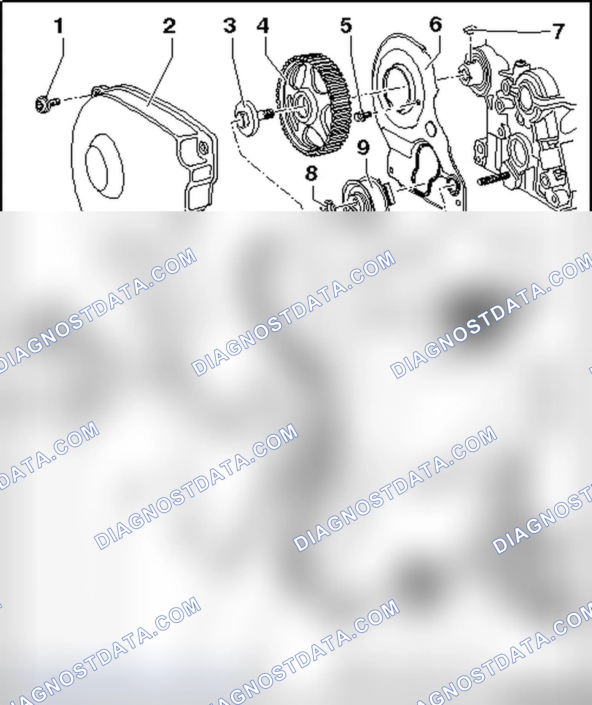 Scheme 422: TOOTHED BELT DRIVE OVERVIEW