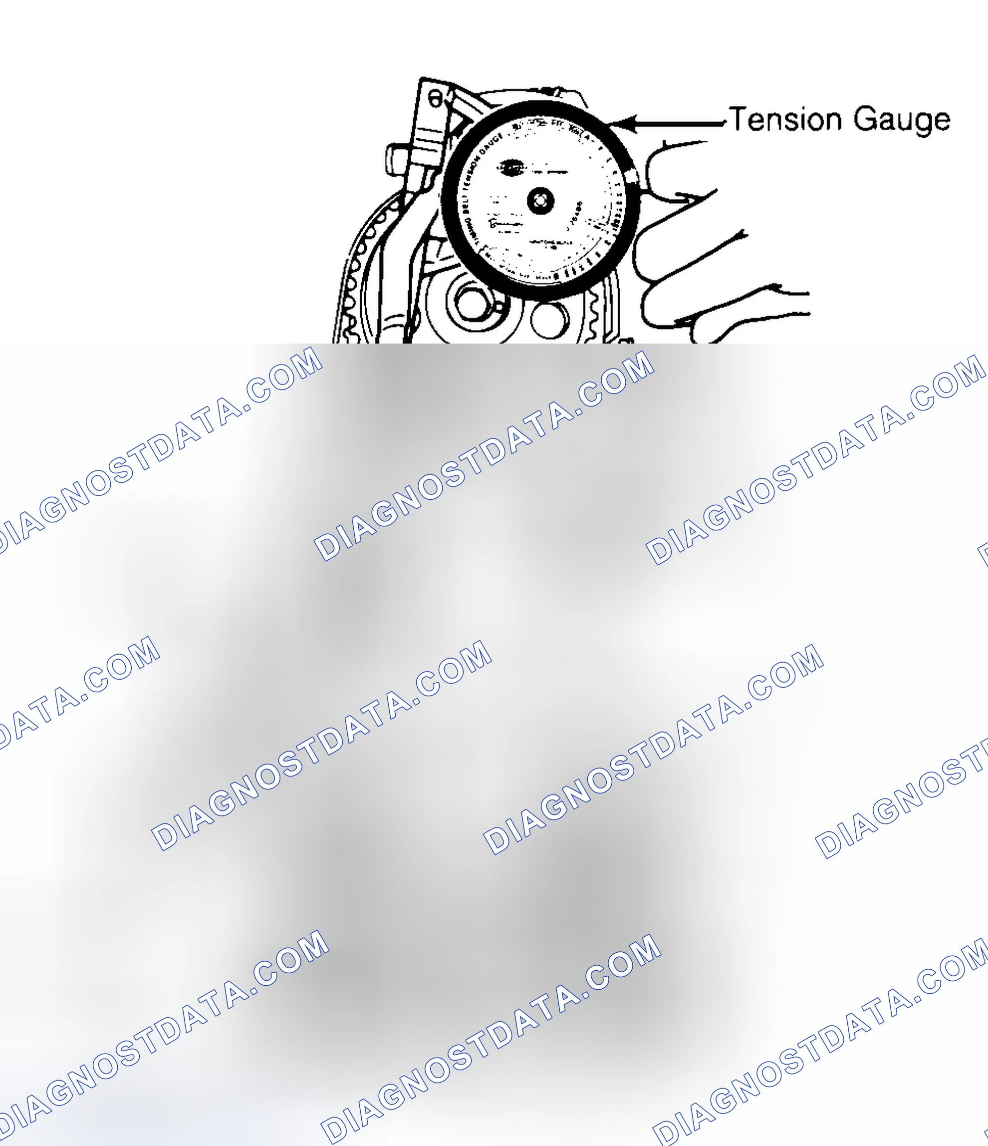 Scheme 3: Adjusting Typical Timing Belt Tension