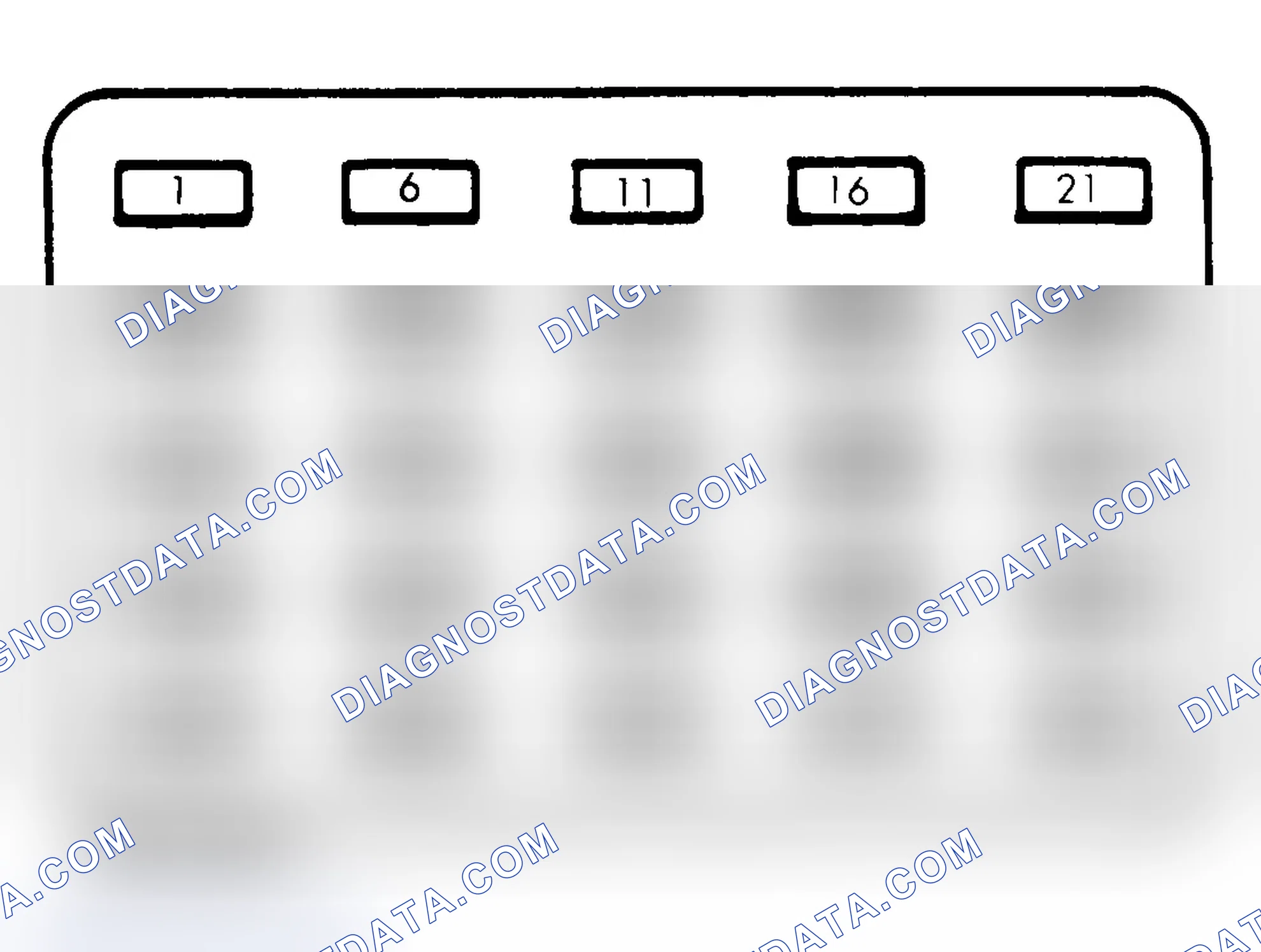 Scheme 9: FUSE PANEL IDENTIFICATION (1986-89 ELDORADO)