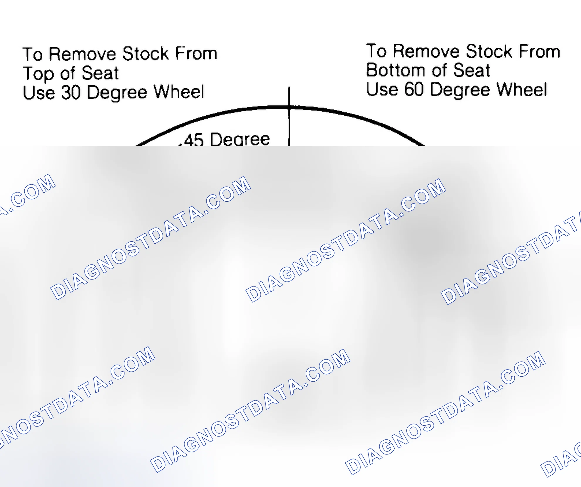Scheme 19: Adjusting Valve Seat Width