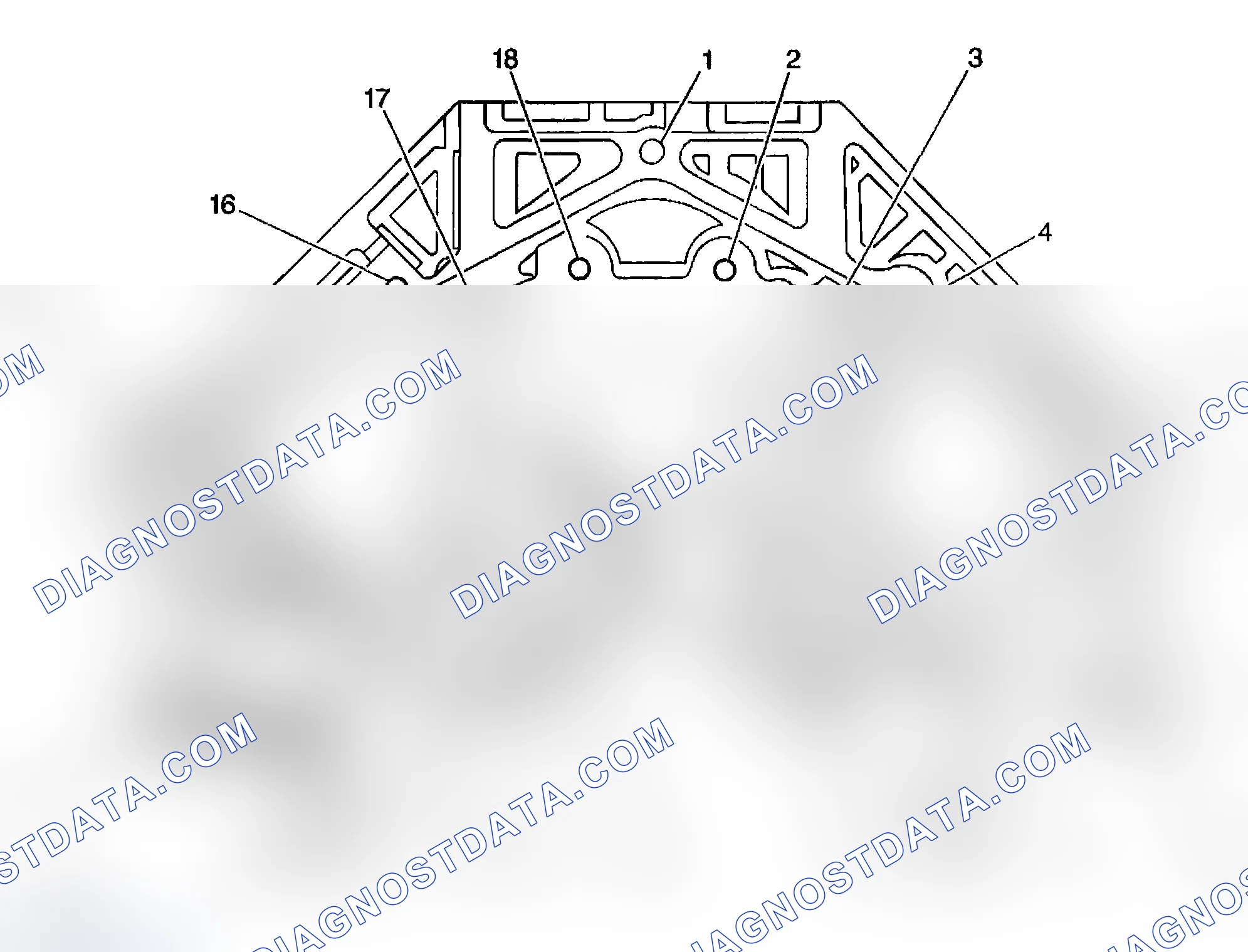 Scheme 735: Engine Block-Rear View