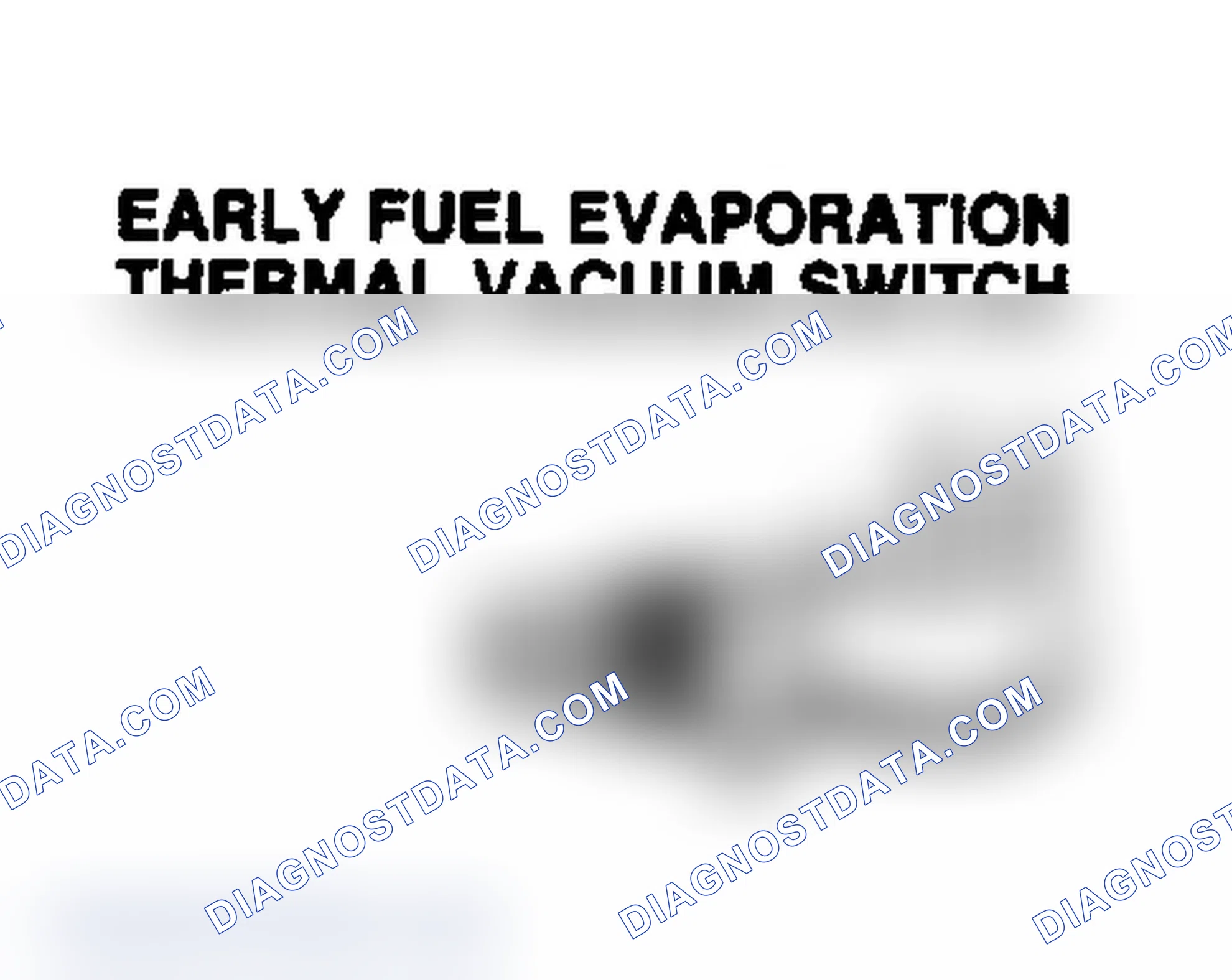 Scheme 5: EARLY FUEL EVAPORATION THERMAL VACUUM SWITCH