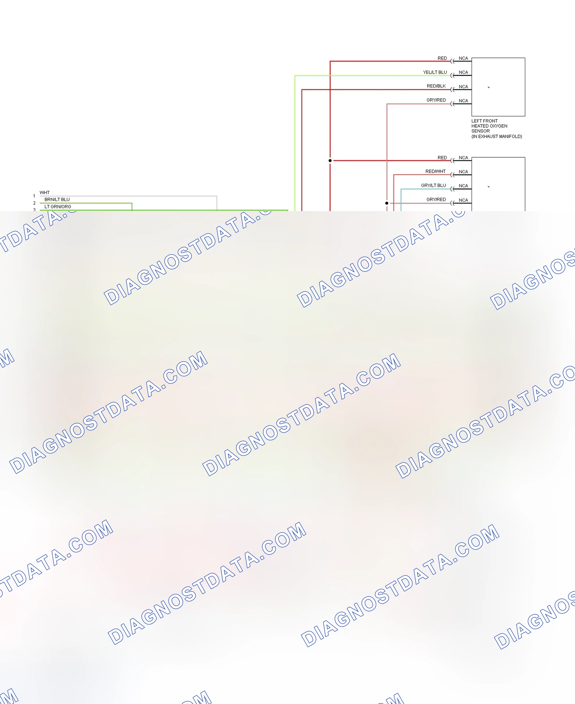 Scheme 177: EEC-V Wiring Diagram (Mustang 3.8L - 4 Of 6)