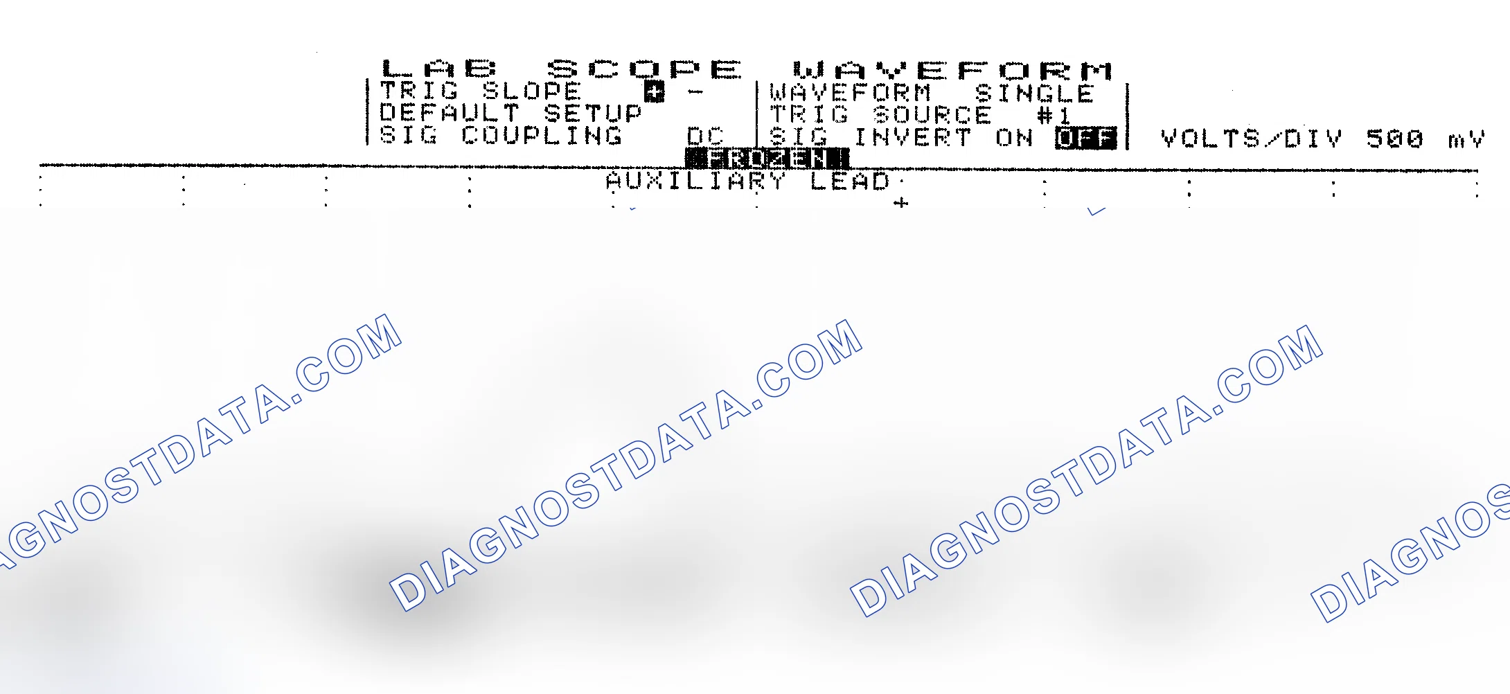 Scheme 10: Single Injector w/Excessive Current Flow - Current Pattern