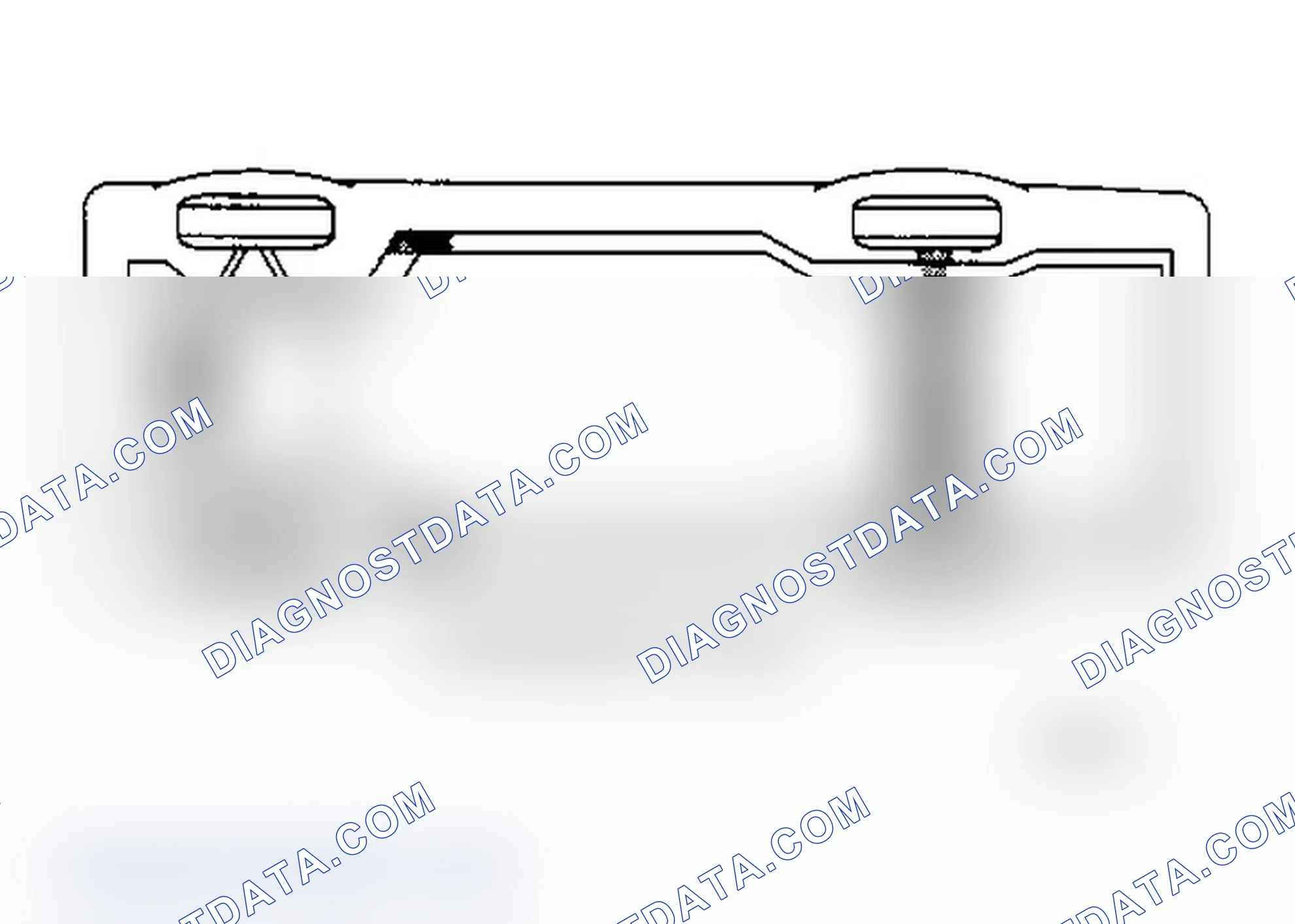 Scheme 3: Jacking & Hoisting Locations (Pathfinder & Pickup) Courtesy of Nissan Motor Co., U.S.A.