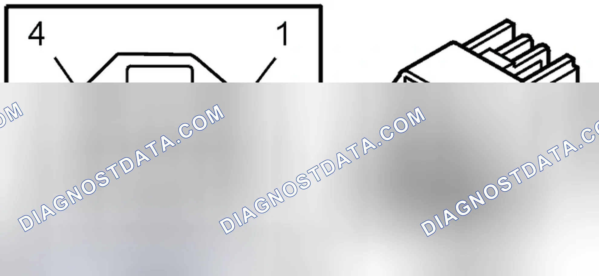 Scheme 527: 6-PIN CONNECTOR