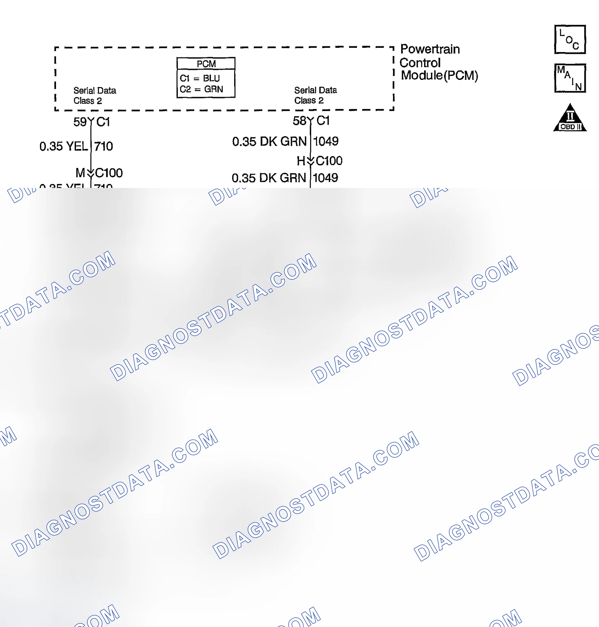 Scheme 401: Tow/Haul Switch/Indicator Always On or Inoperative