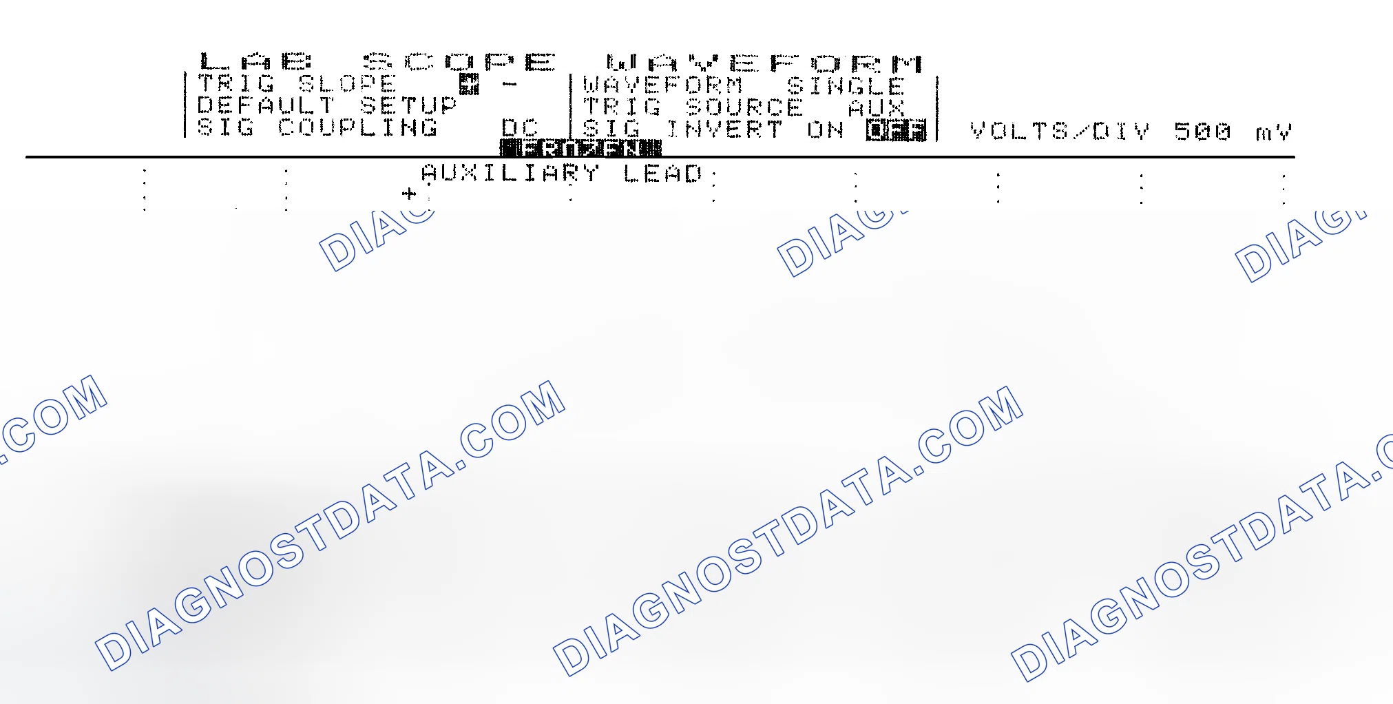 Scheme 14: Single Injector w/Excessive Current Flow - Current Pattern