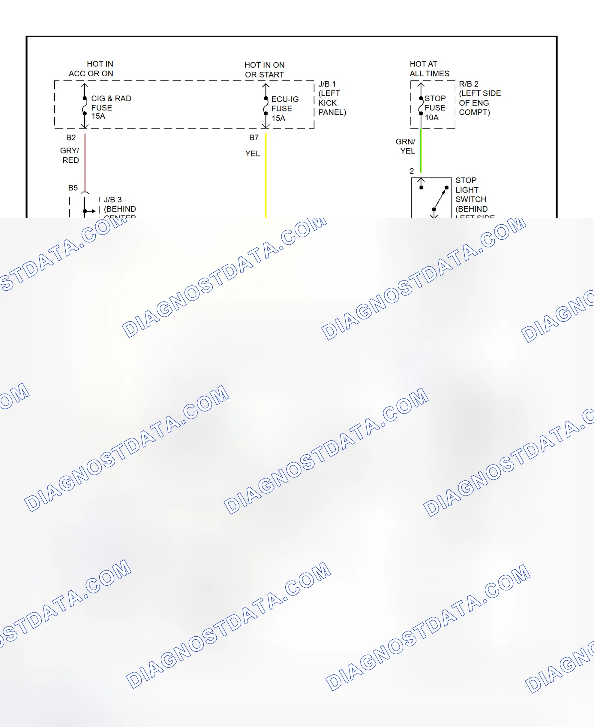 Scheme 21: Shift Interlock System Wiring Diagram (1995-96 Tacoma)
