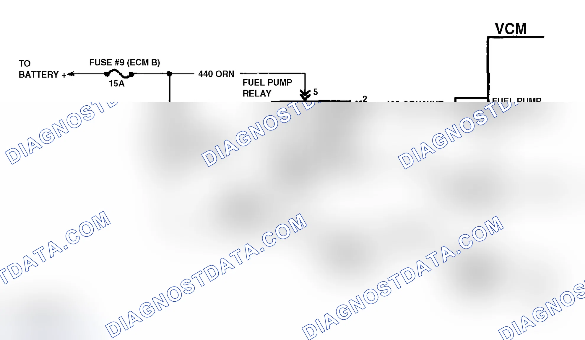 Scheme 84: Code P1222 Schematic (4.3L "S" & "T" Series Pickup M/T) Fuel Pump Voltage Low