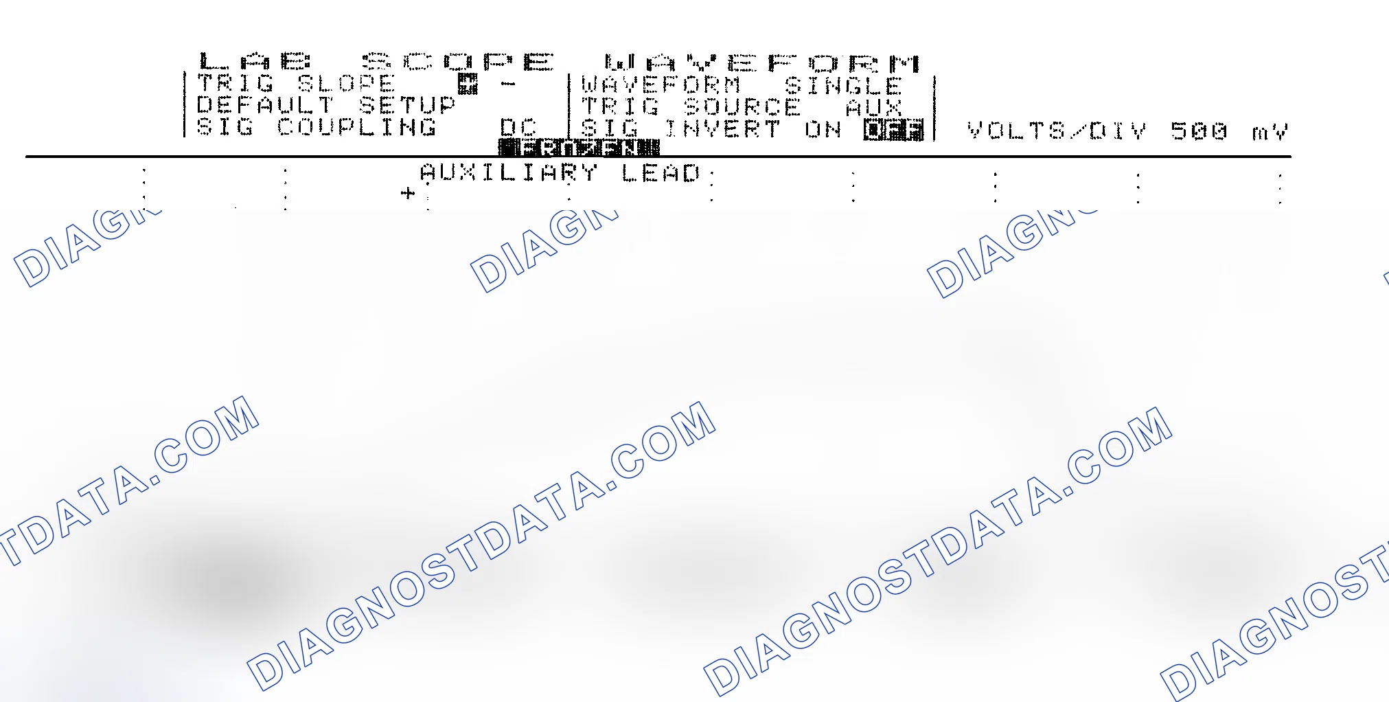 Scheme 14: Single Injector w/Excessive Current Flow - Current Pattern