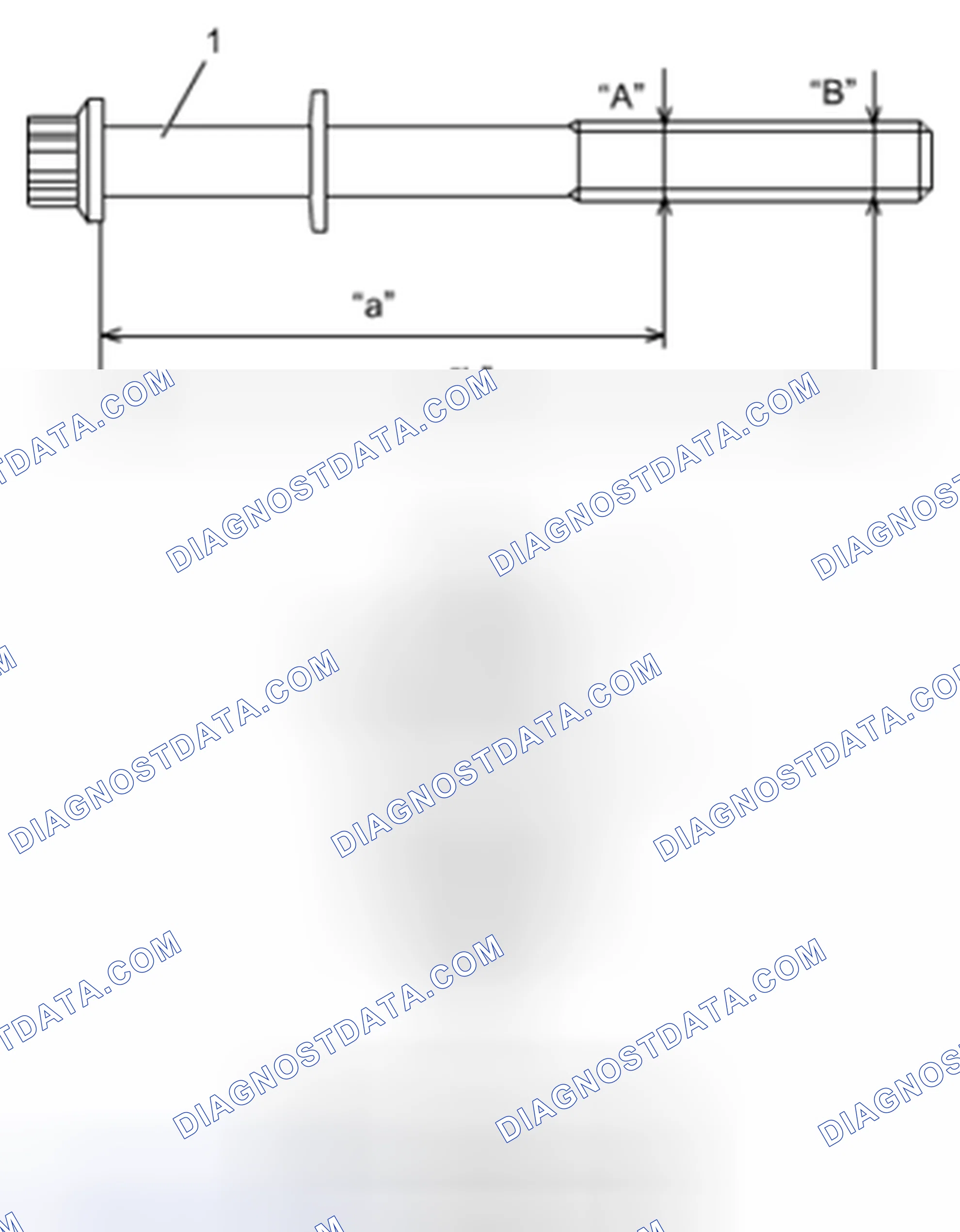 Scheme 12: Cylinder Head No. 1 Bolt Inspection