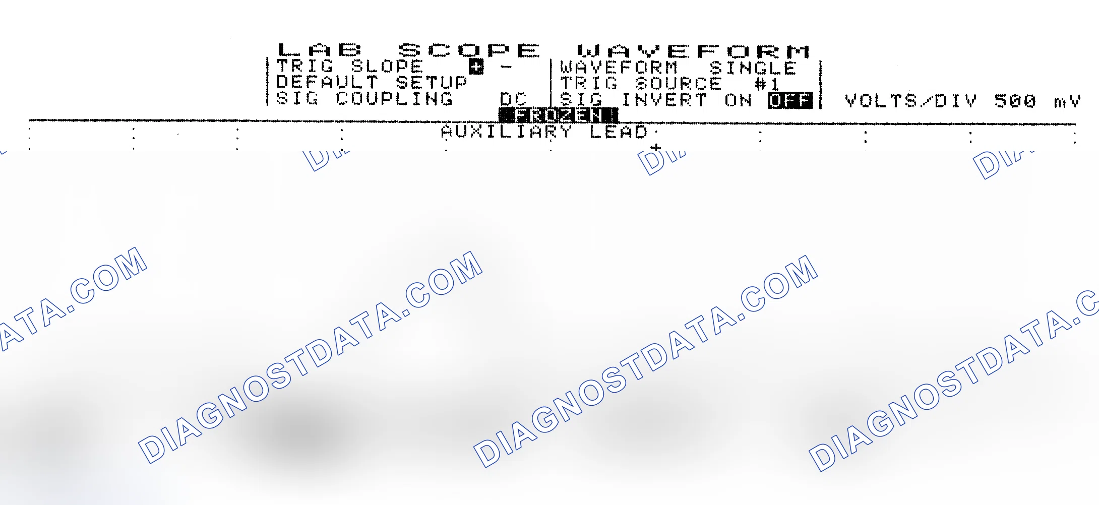 Scheme 10: Single Injector w/Excessive Current Flow - Current Pattern