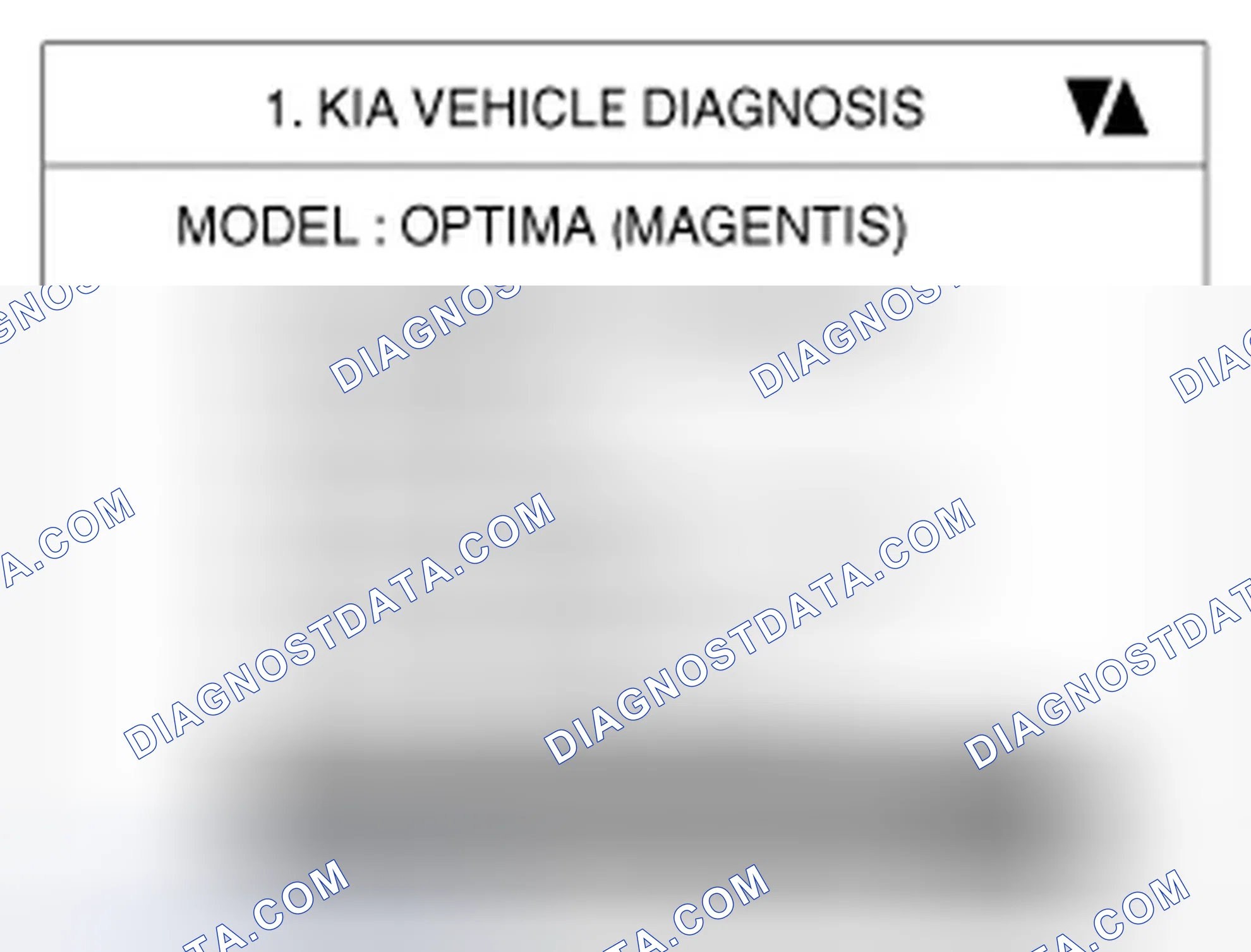 Scheme 25: Trouble Diagnostics When Using Diagnosis Tool