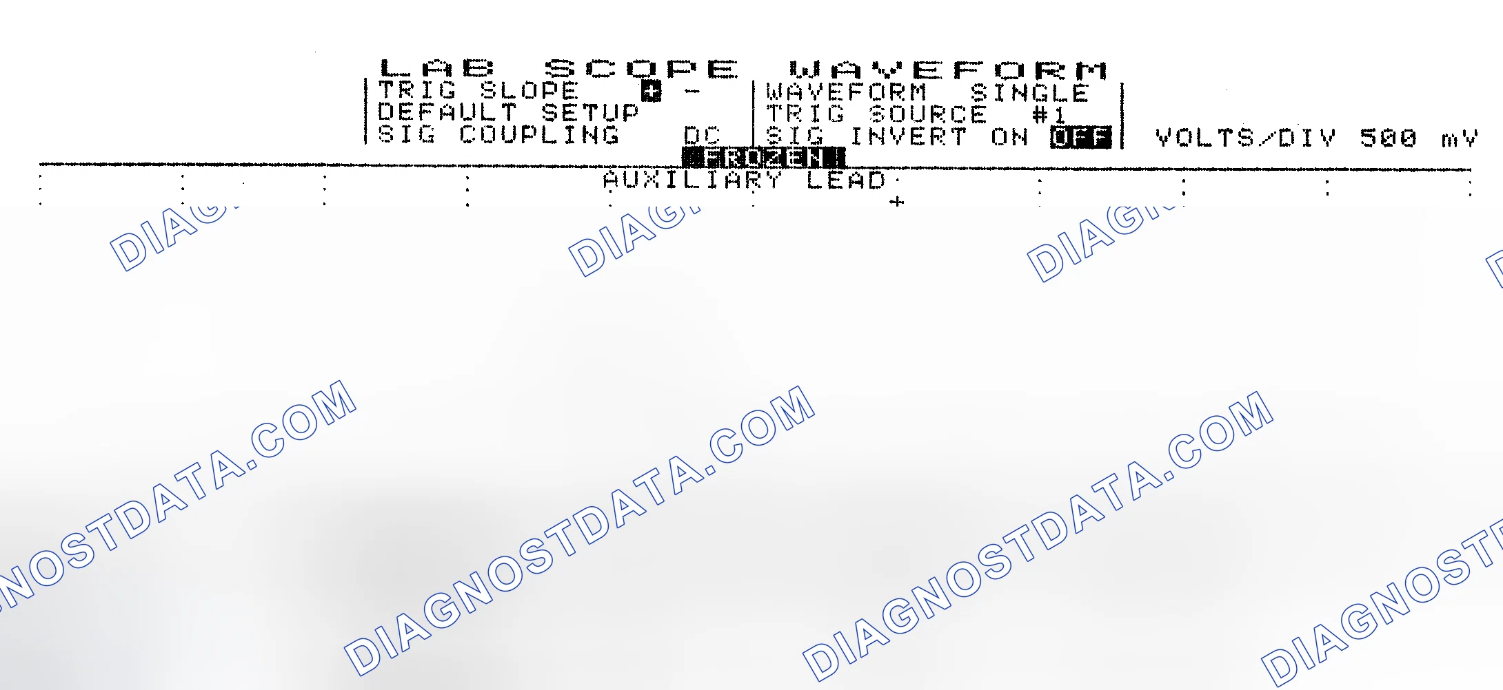 Scheme 10: Single Injector w/Excessive Current Flow - Current Pattern