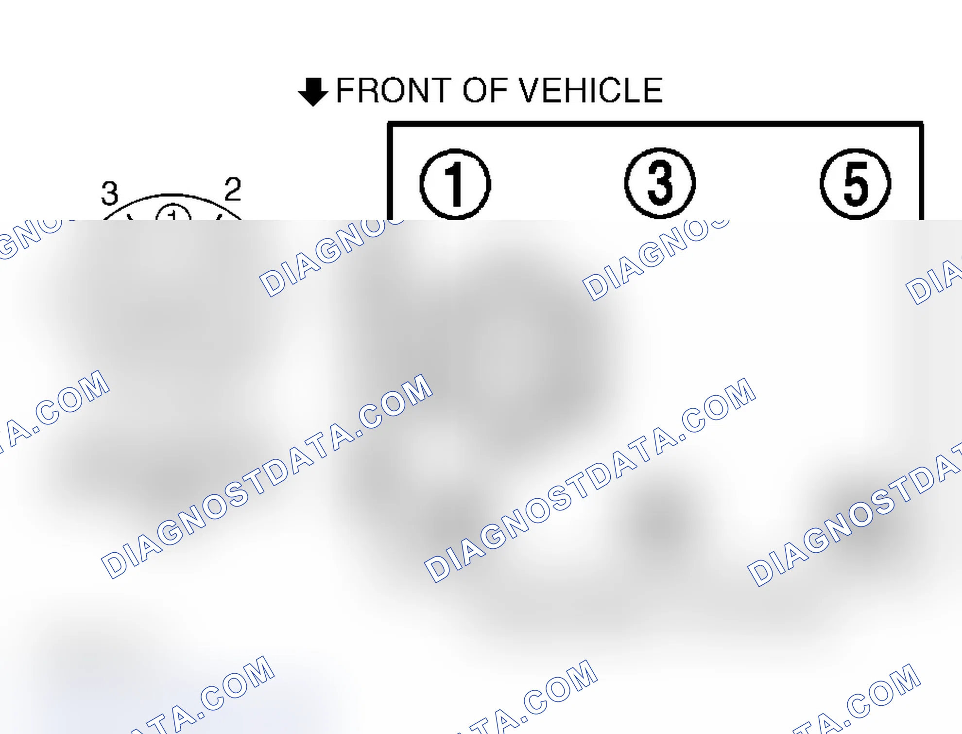 Scheme 3: Firing Order & Distributor Rotation 3.0L V6 (Caravan & Voyager)