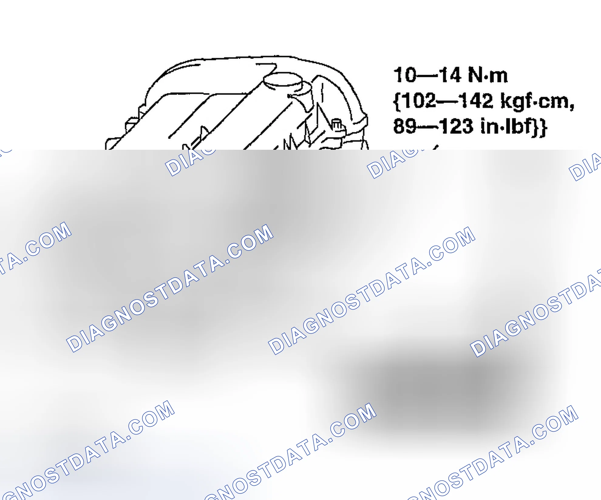 Scheme 543: ENGINE COOLANT TEMPERATURE (ECT) SENSOR REMOVAL/INSTALLATION
