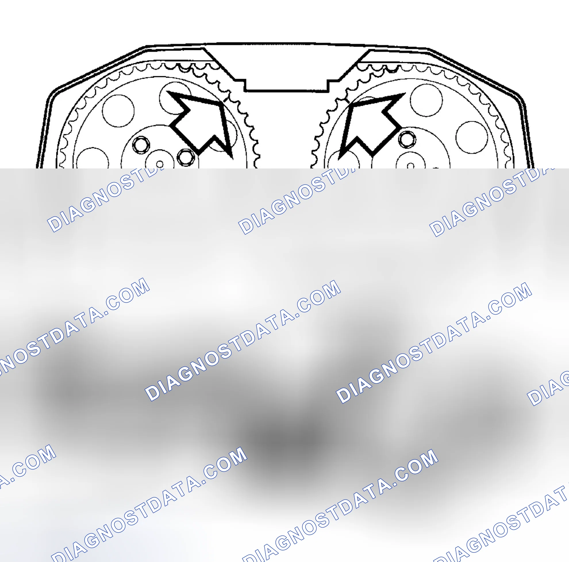 Scheme 7: ALIGNING CAMSHAFT TIMING MARKS