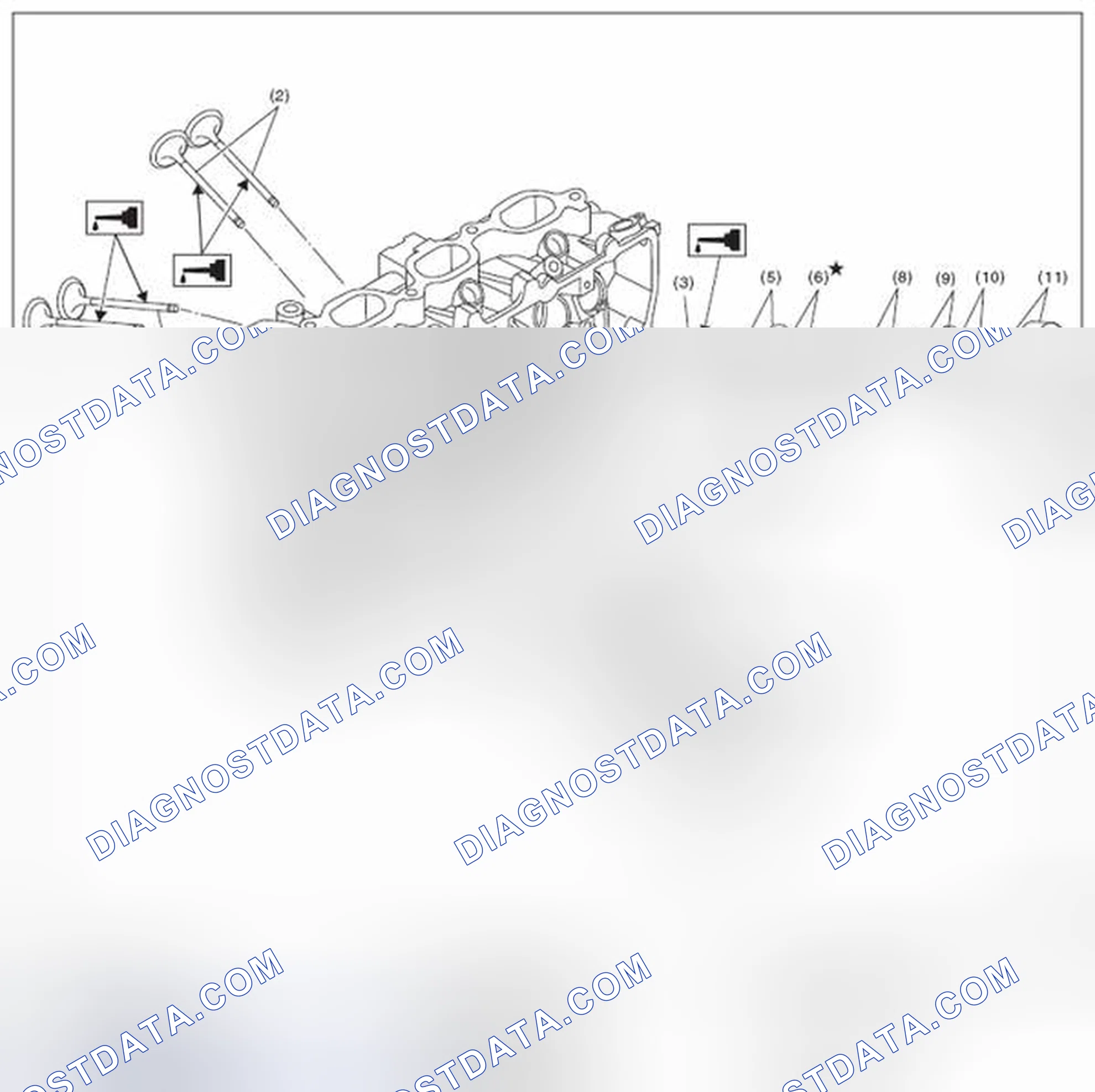 Scheme 473: CYLINDER HEAD AND VALVE ASSEMBLY