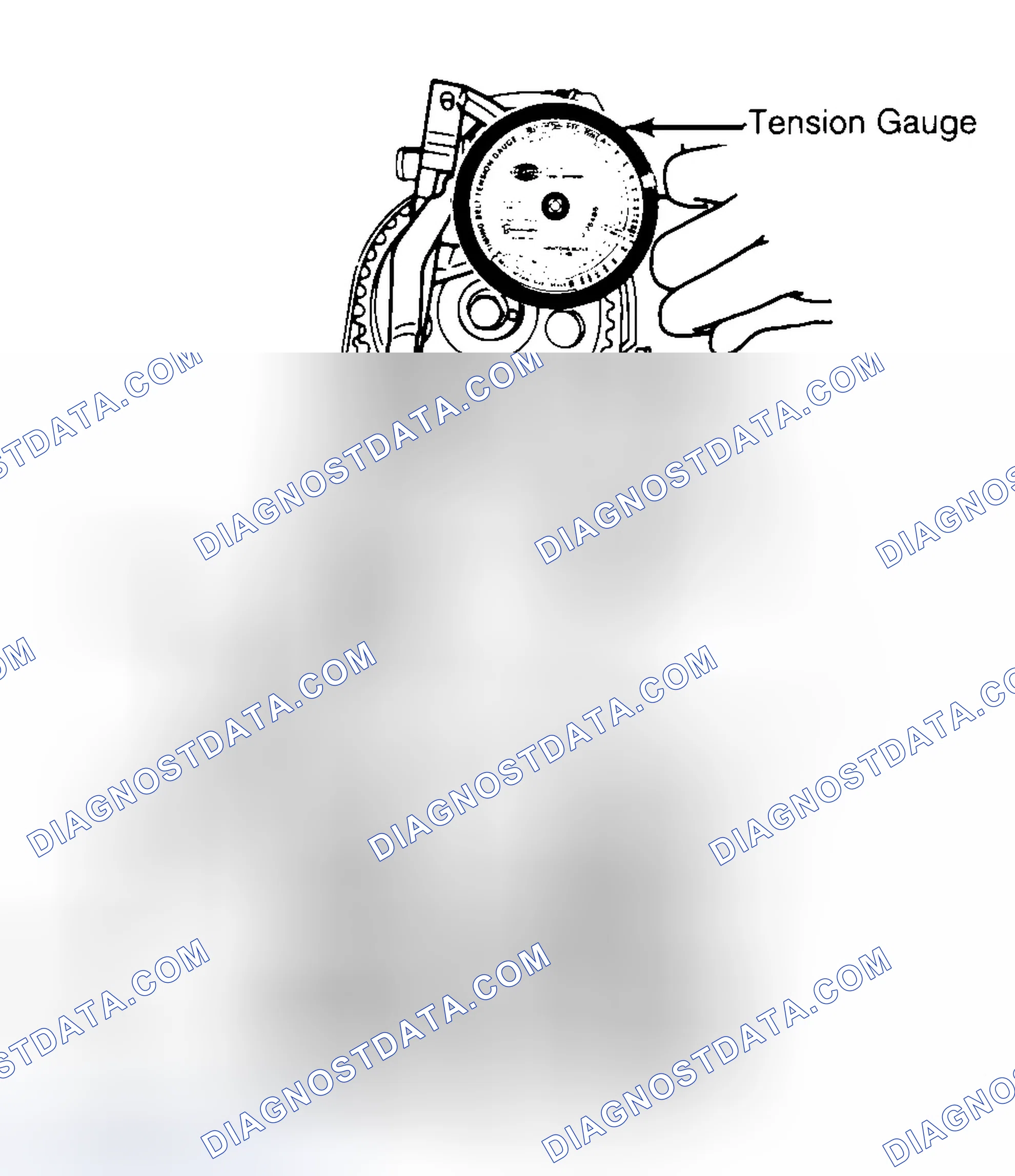 Scheme 3: Adjusting Typical Timing Belt Tension