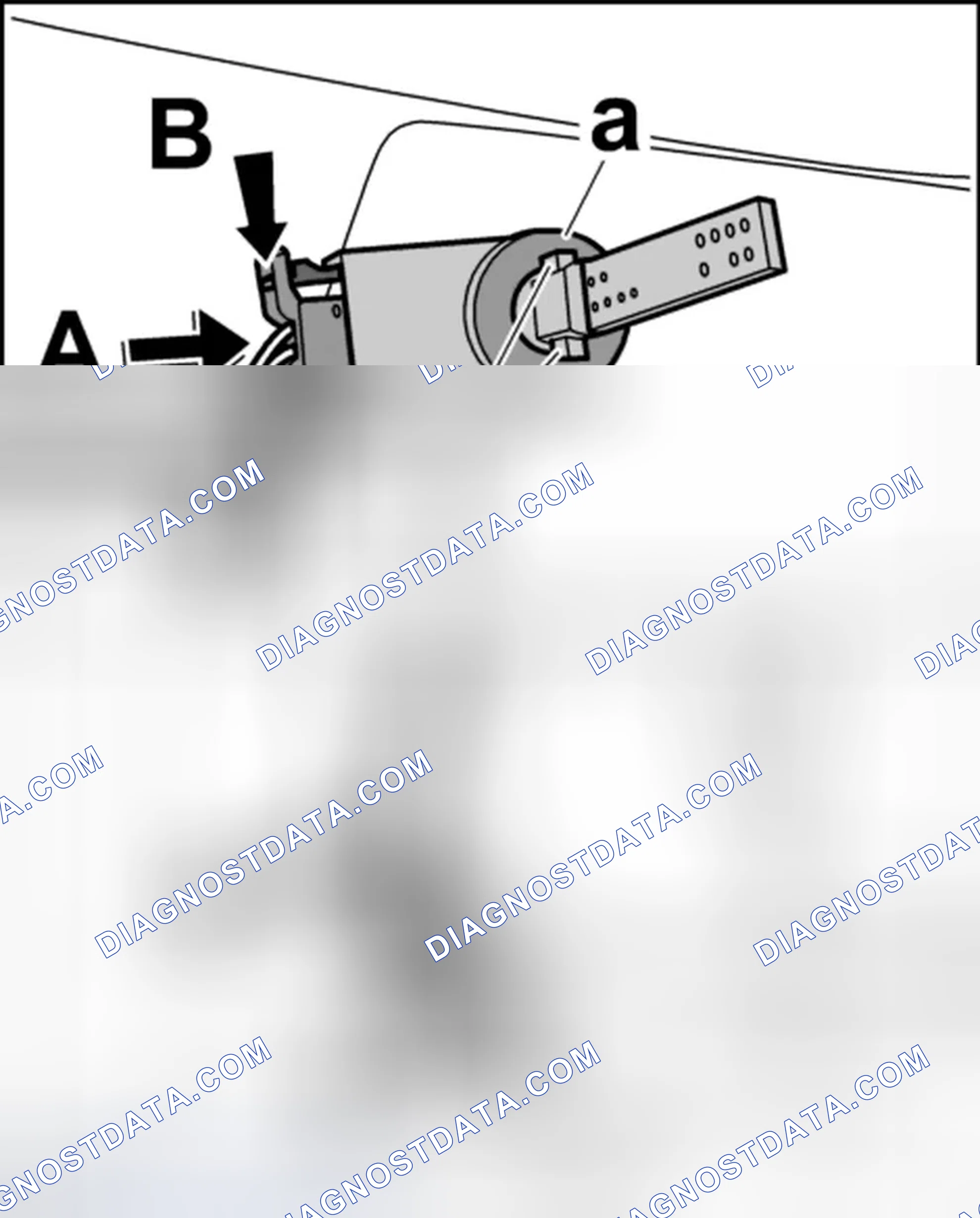 Scheme 328: Installing temperature sensor for right side