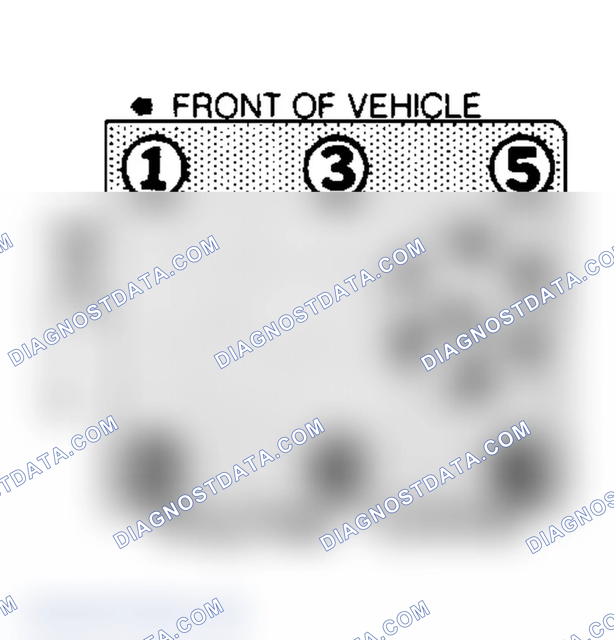 Scheme 2: Firing Order & Timing Marks (2.8L)