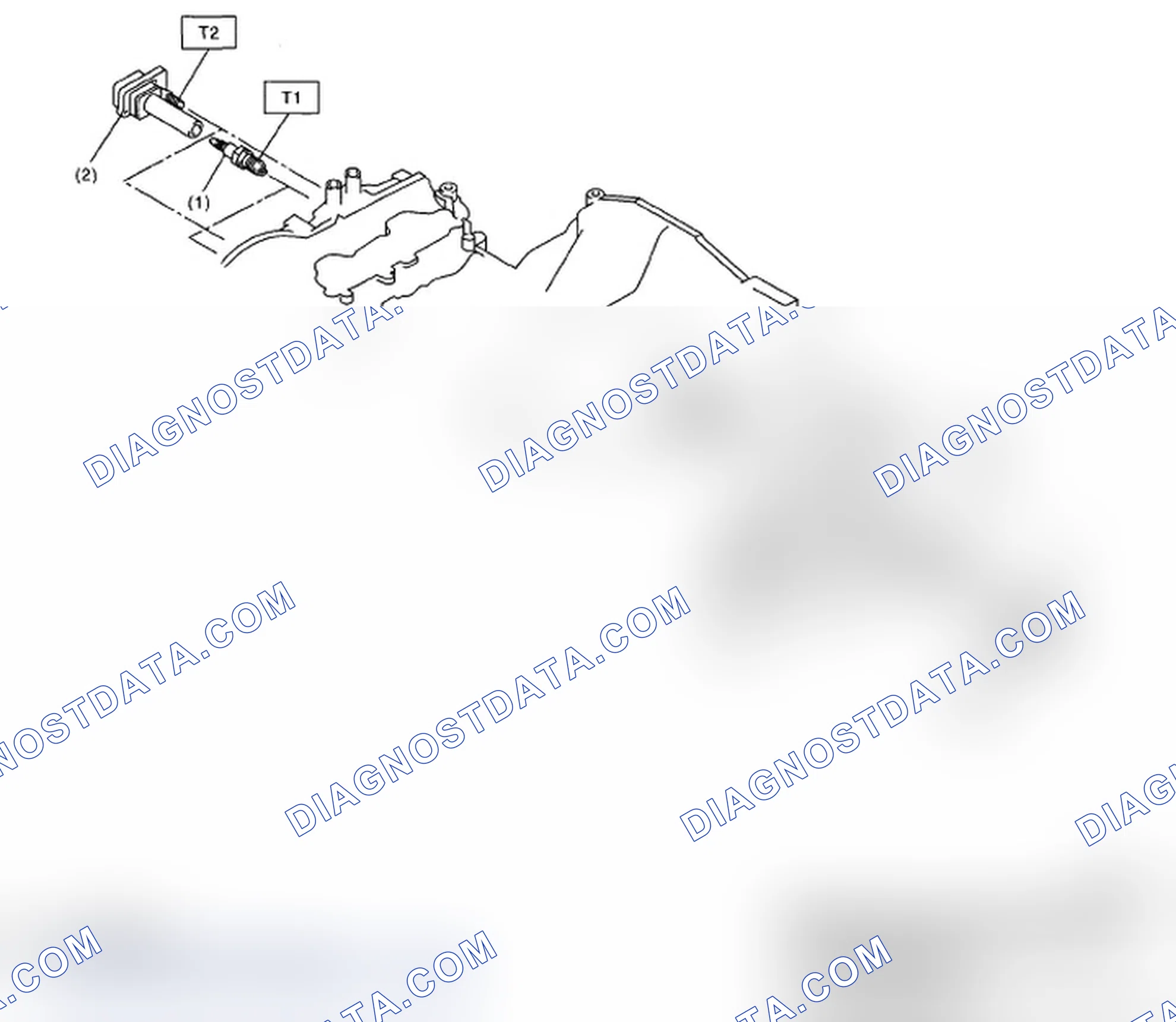 Scheme 21: Identifying Spark Plug, Ignition Coil And Ignitor Assy