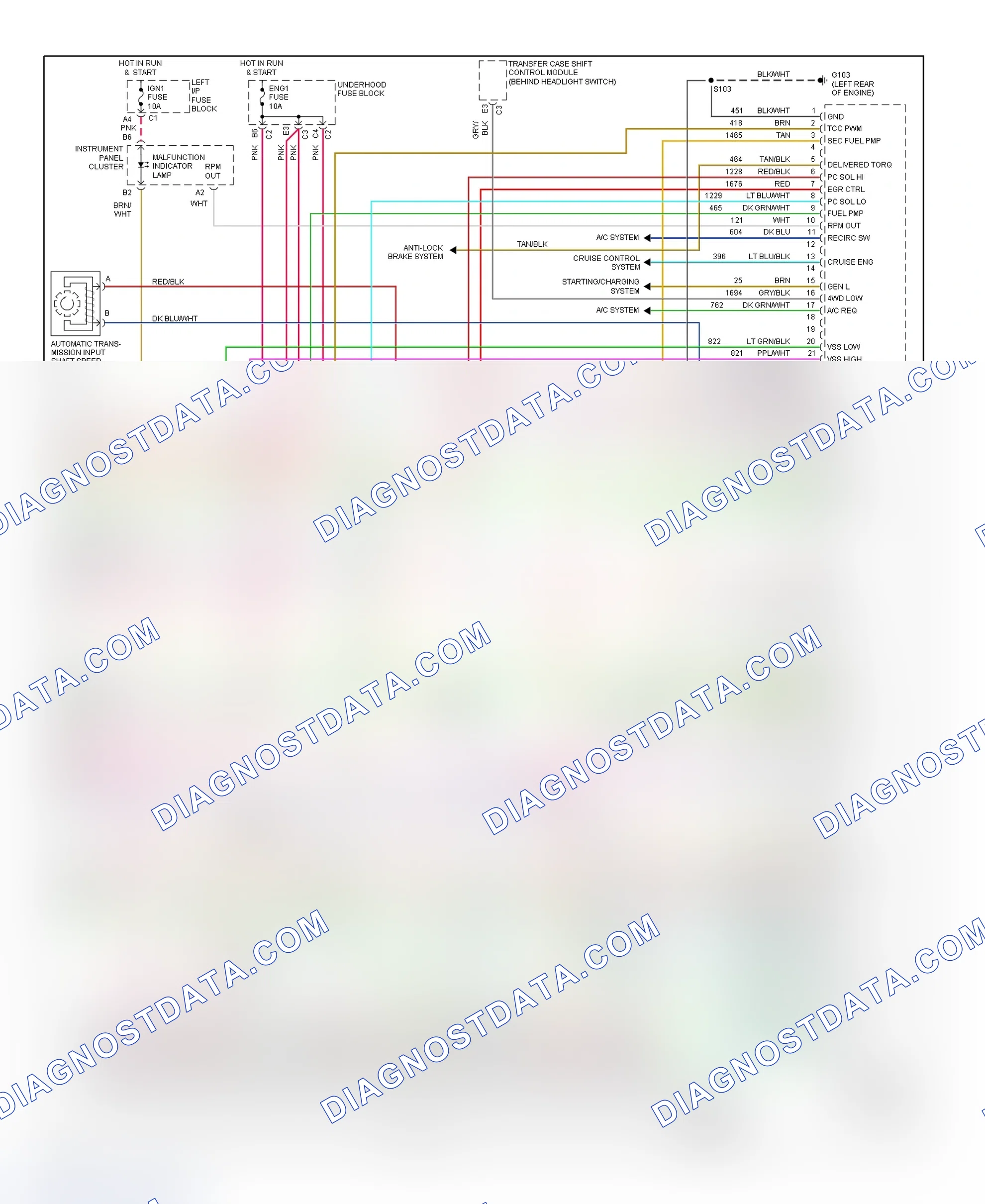 Scheme 55: PCM Wiring Diagram (Escalade, Escalade EXT, Sierra, Silverado, Suburban & Yukon XL - 6.0L Gasoline - With Isolated Ground HO2S - 5 Of 5)