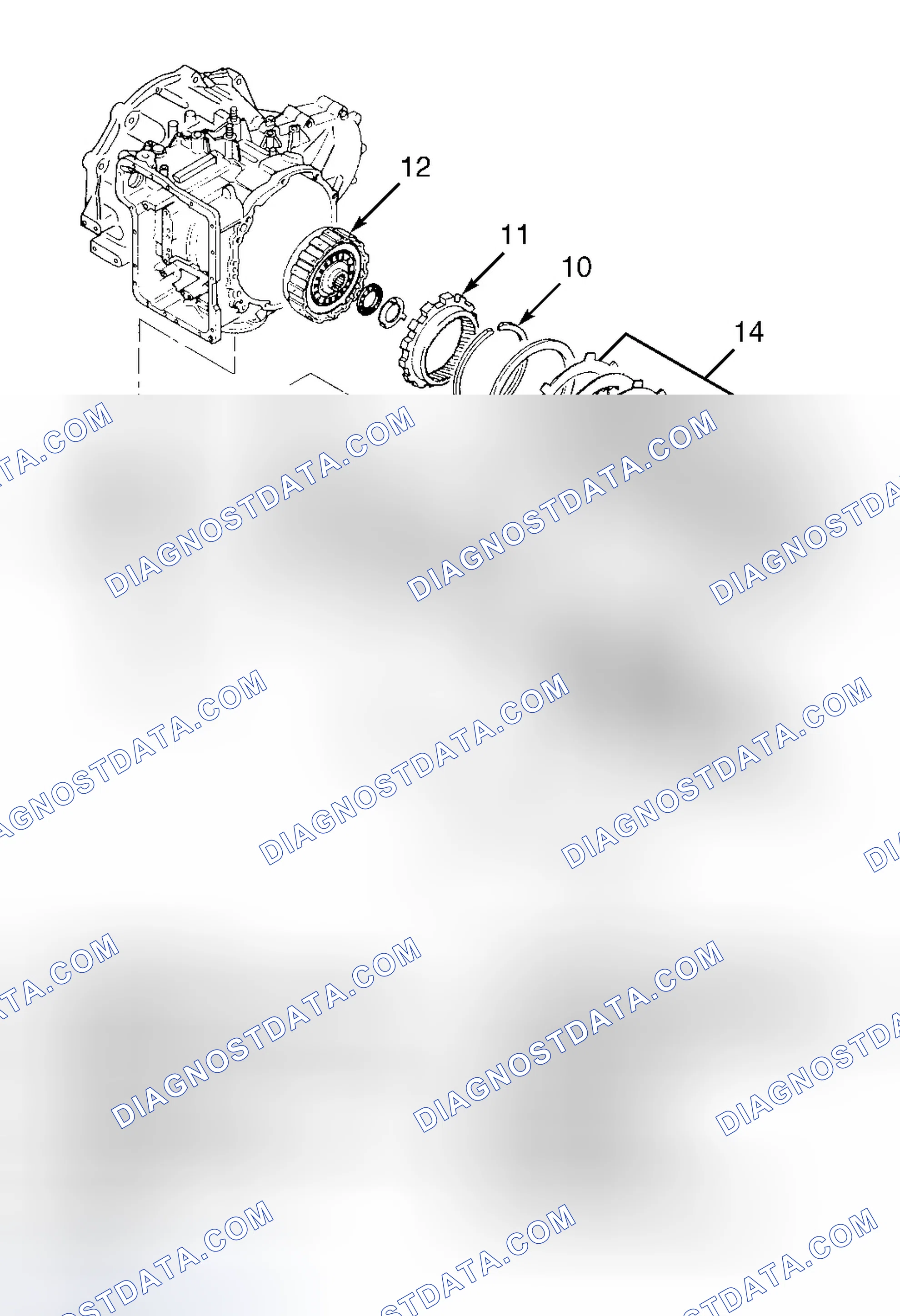 Scheme 241: TRANSAXLE DISASSEMBLY