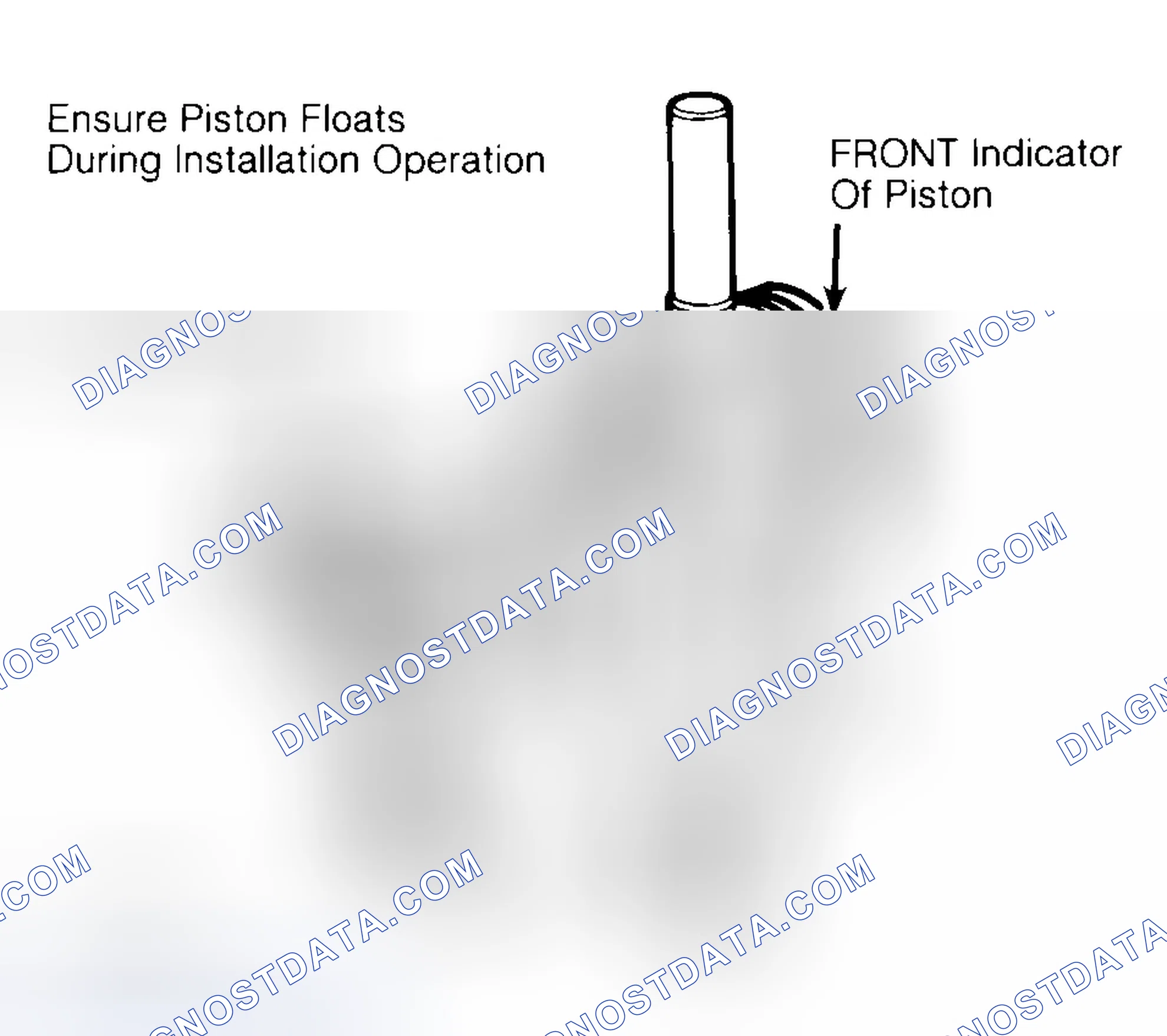 Scheme 12: Installing Typical Piston Pin