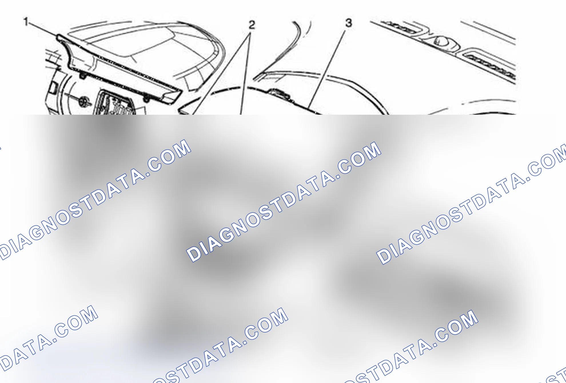 Scheme 113: Instrument Panel Upper Compartment Replacement (Trax)