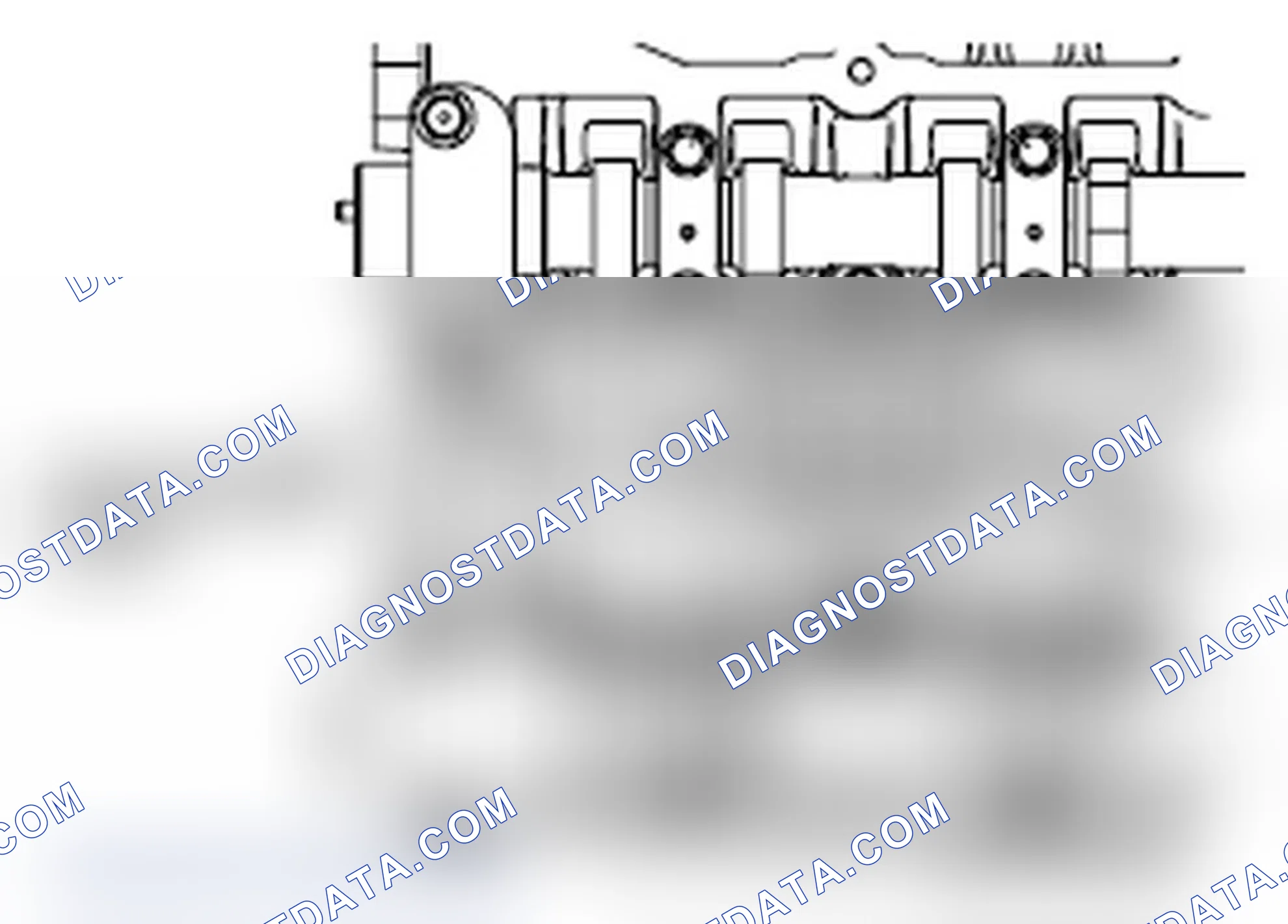 Scheme 425: >> B << CAMSHAFT/BEARING/THRUST CAMSHAFT BEARING CAP/CAMSHAFT BEARING CAP/OIL FEEDING CAMSHAFT BEARI